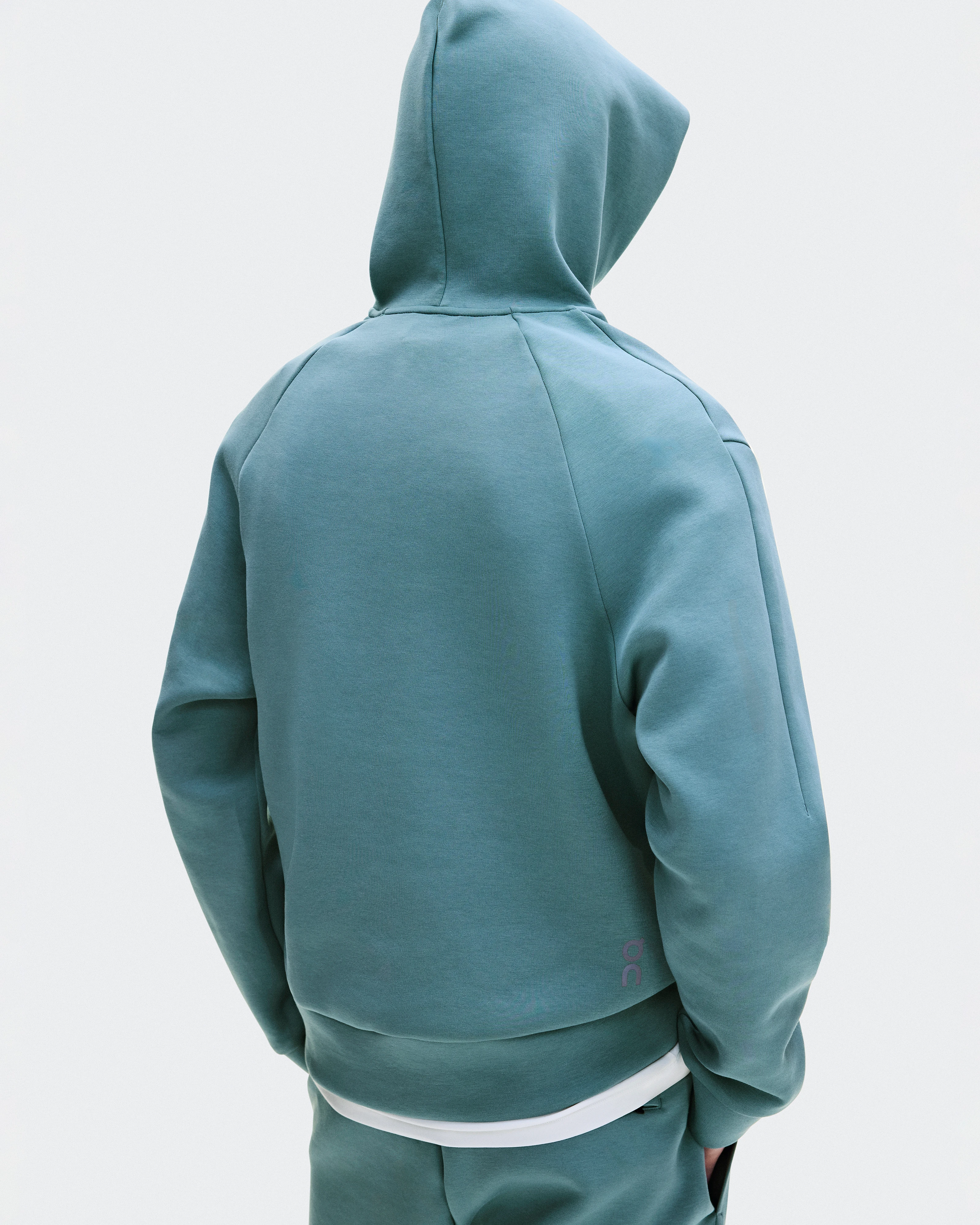 On Focus Tech Hoodie Agave Homme Sweats à capuche et sweats