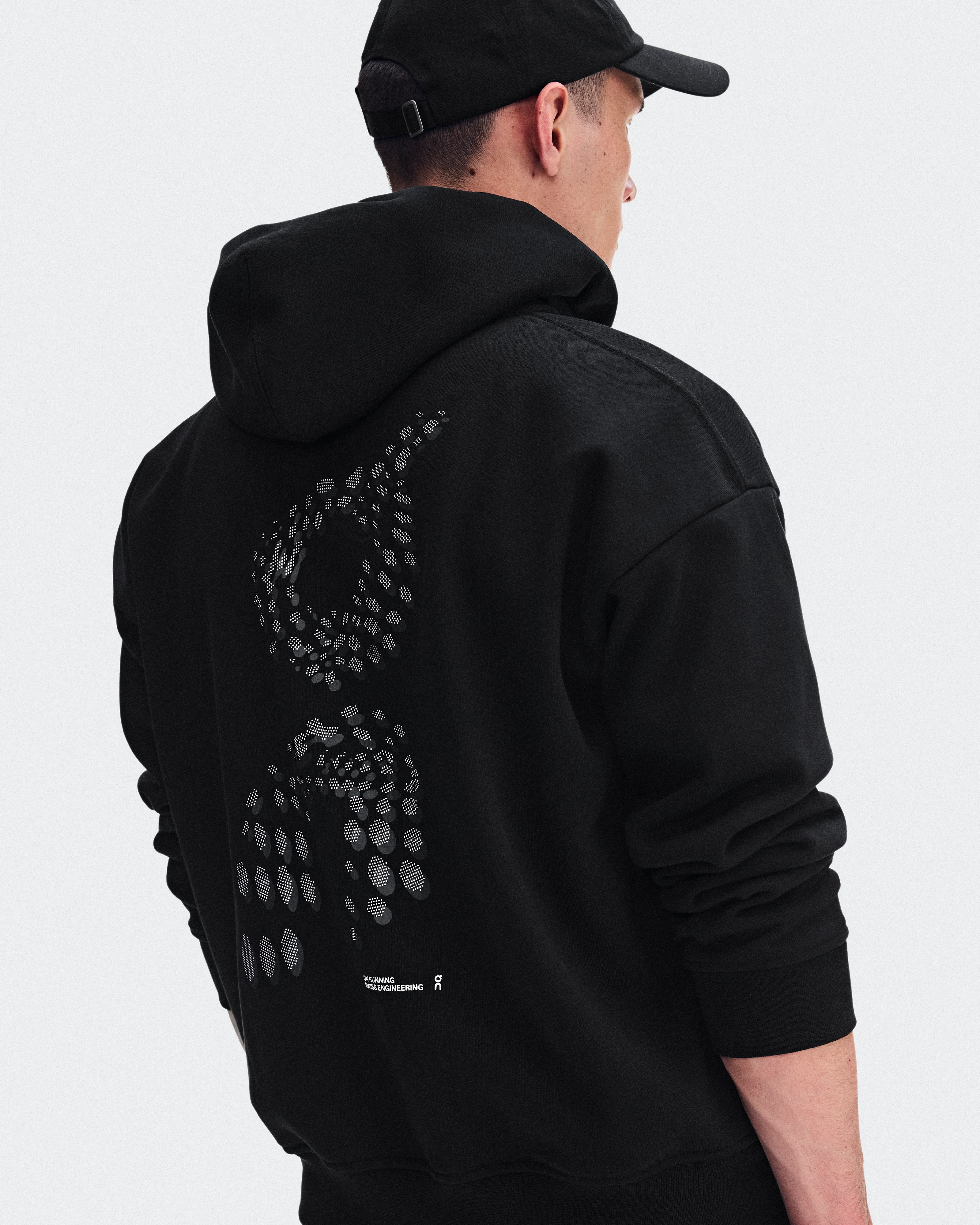 On Club Collective Full Zip Runner Black Homme Sweats à capuche et sweats