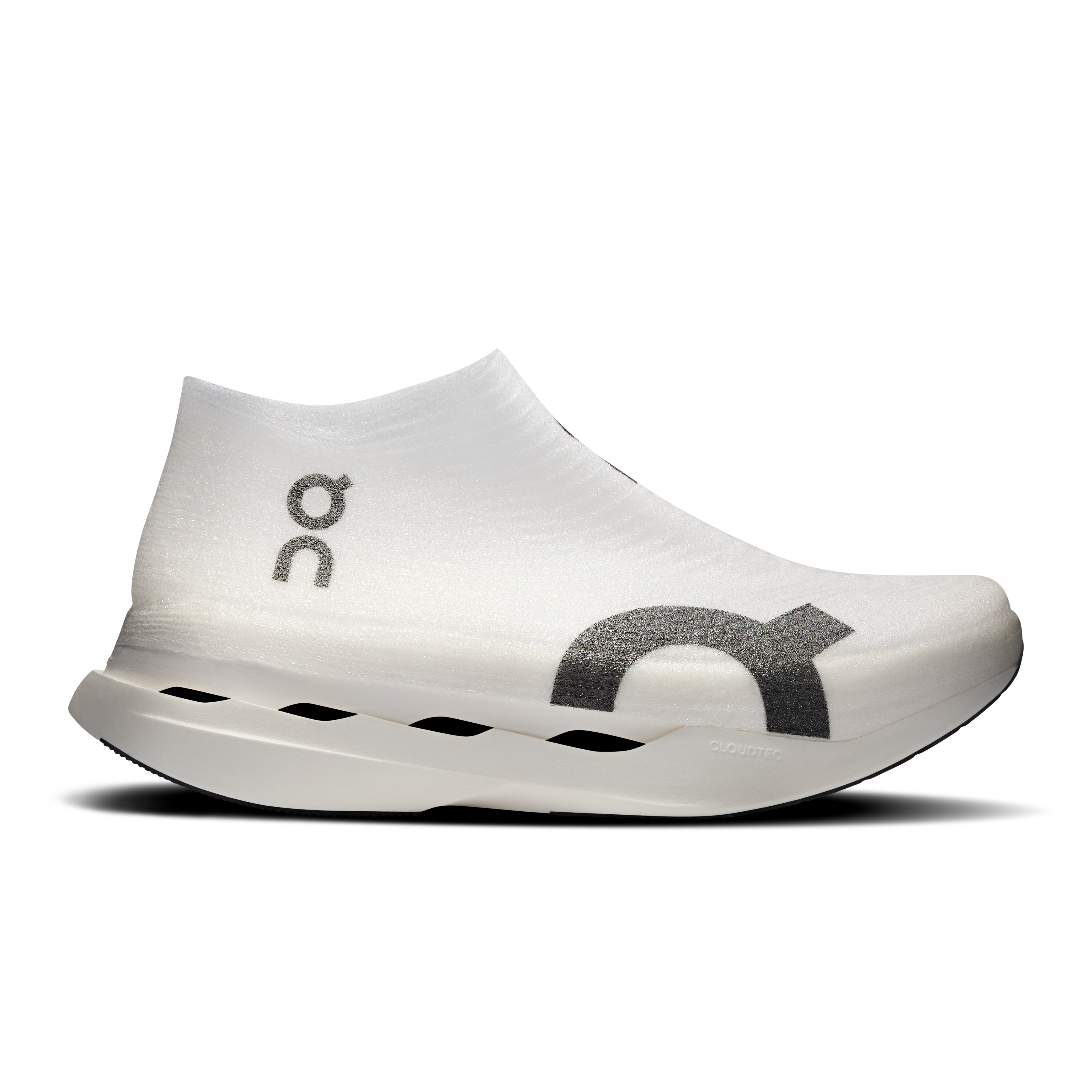 On LightSpray Cloudboom Strike White & Black Unisexe Running sur route Chaussures