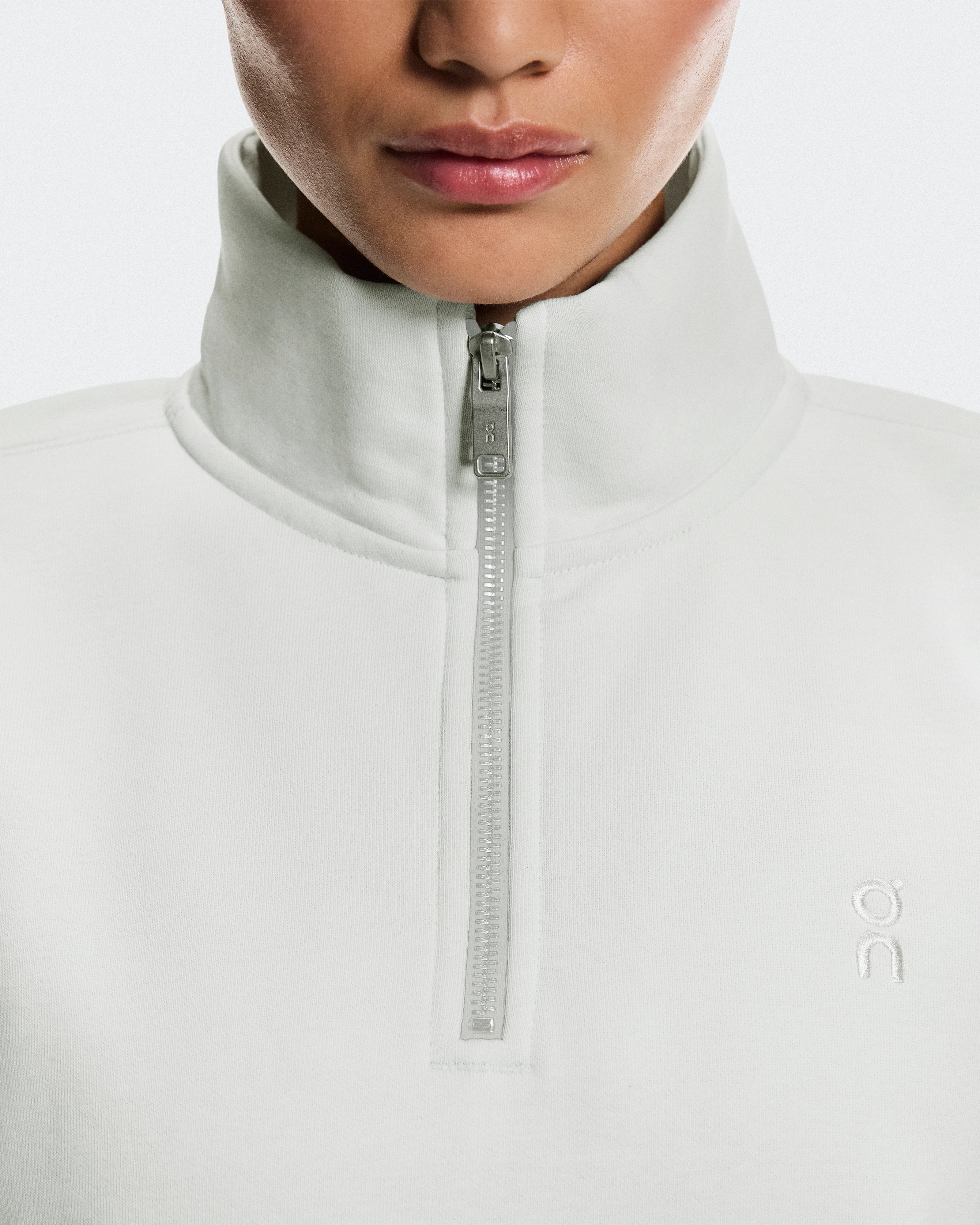 On Club Collective 1/4 Zip Iceberg Femme Sweats à capuche et sweats