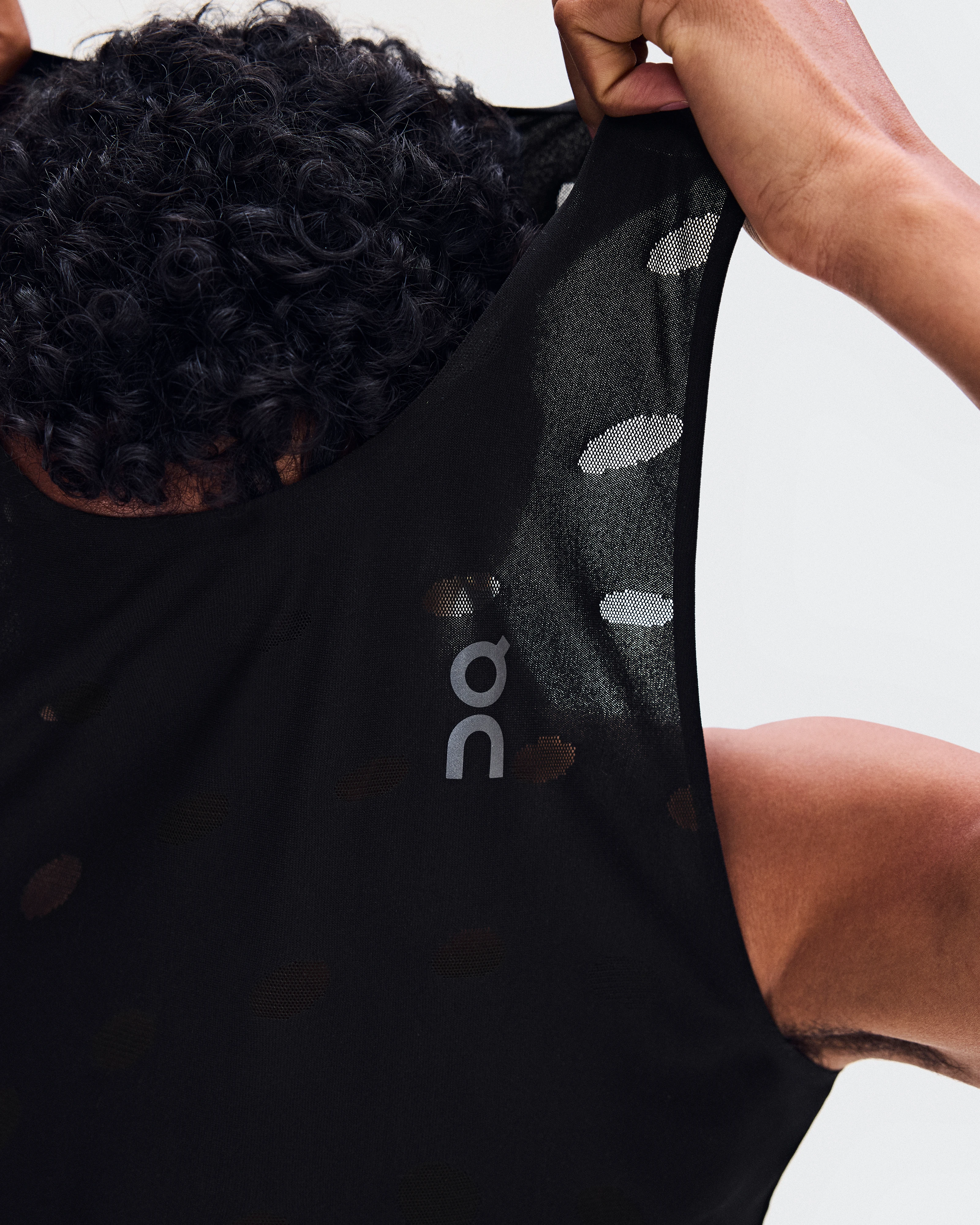 On Zero Tank Breathe Black Homme Hauts et t-shirts