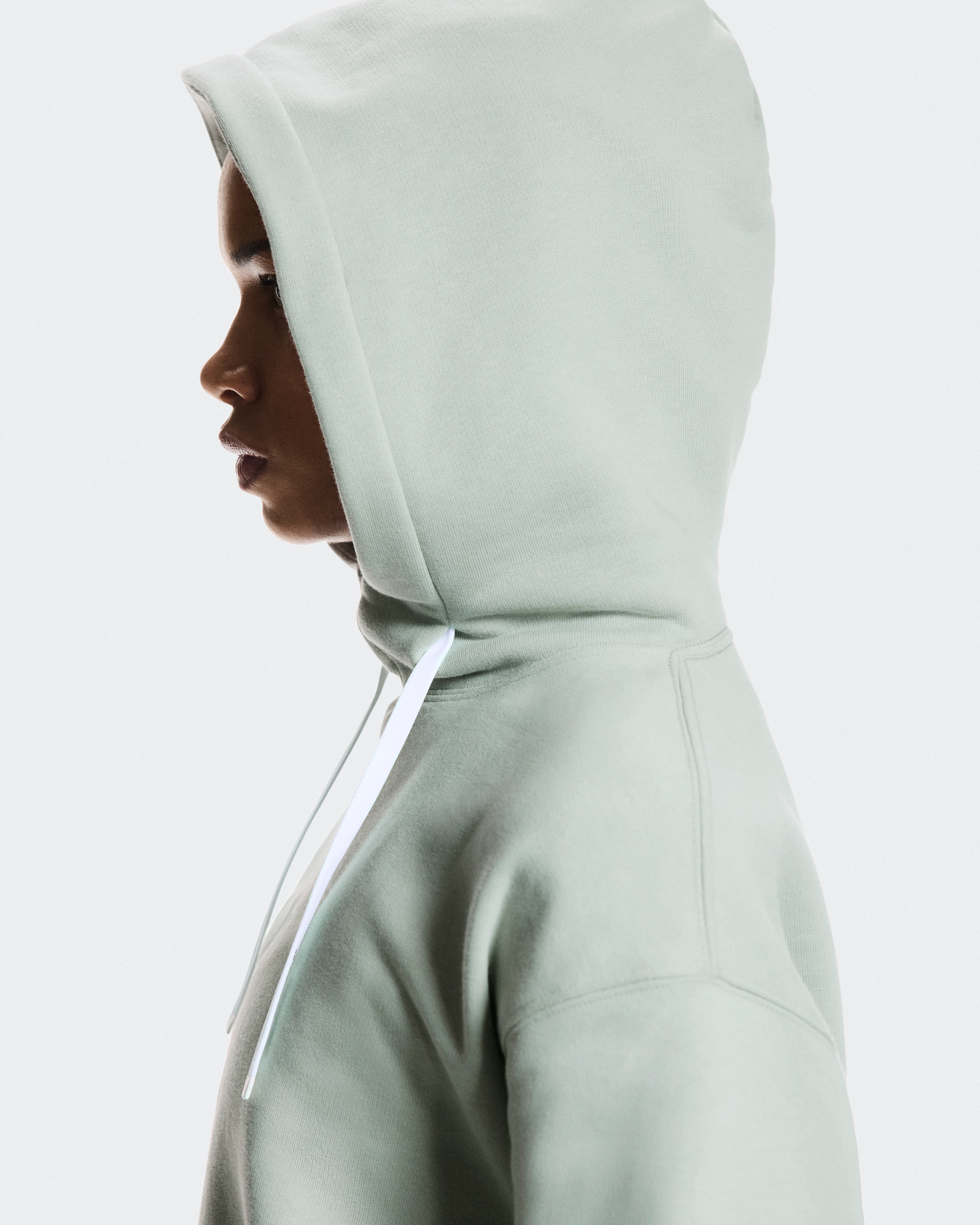 On Club Hoodie Mineral Femme Sweats à capuche et sweats