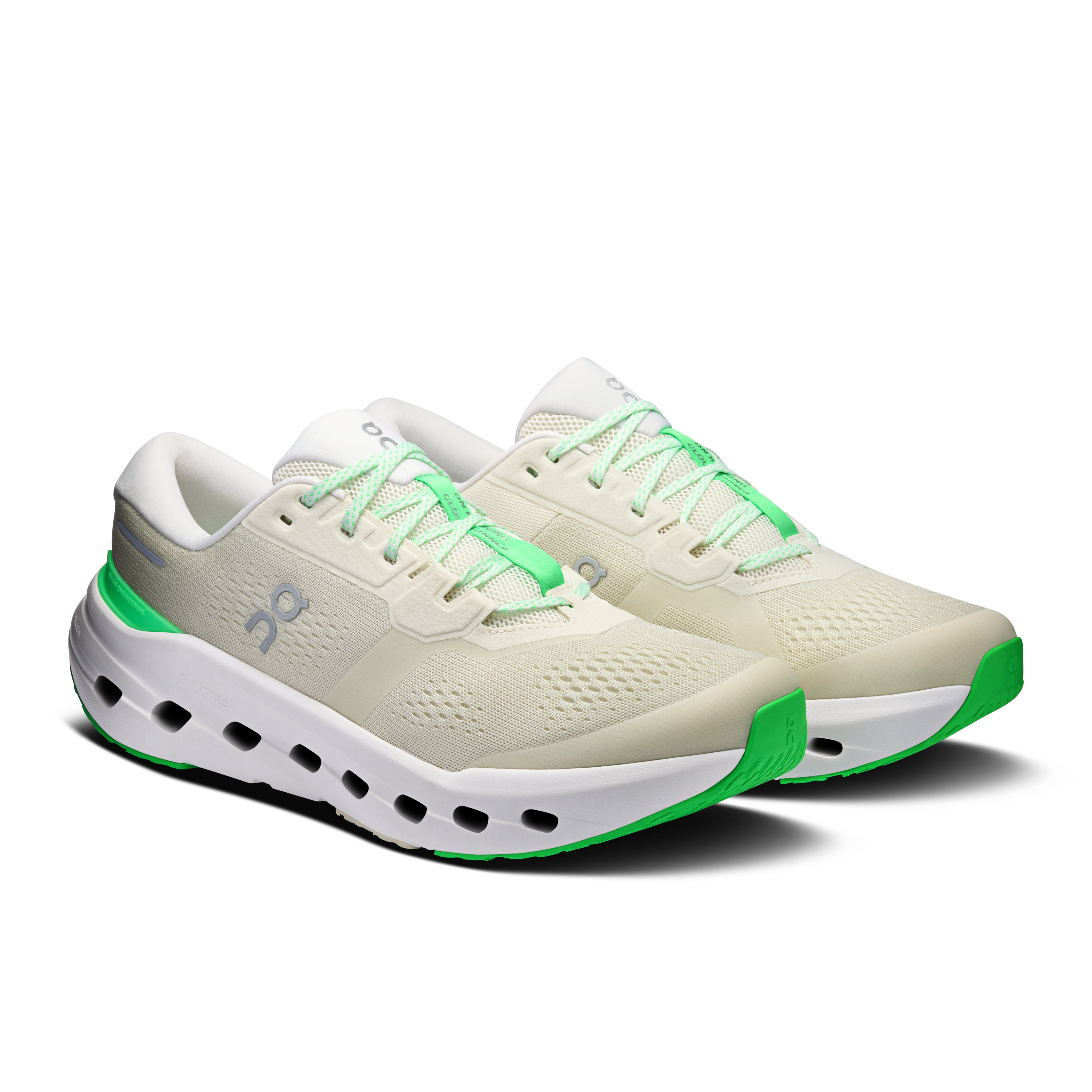 On Cloudrunner 3 Ghost & Verdite Homme Running sur route Chaussures