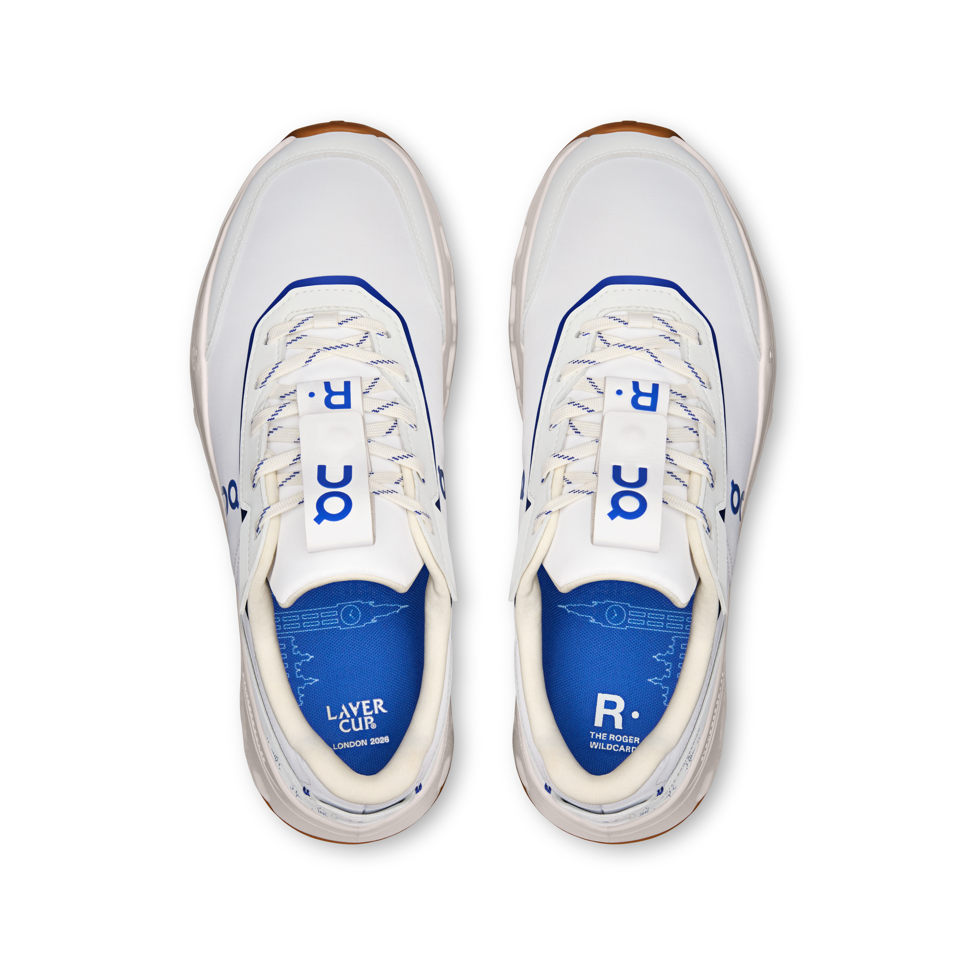 On THE ROGER Wildcard LC White & Indigo Homme Active Life Chaussures