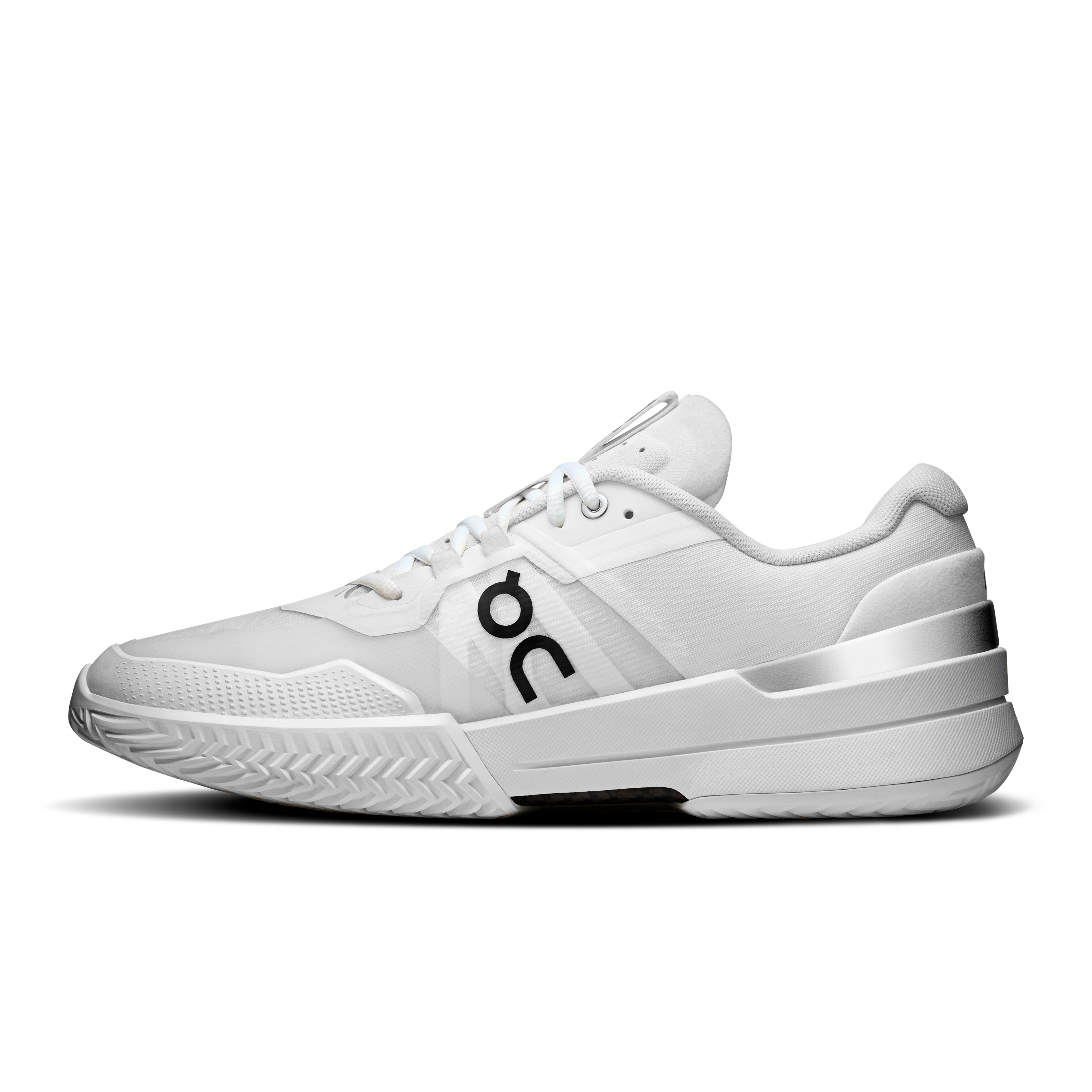On THE ROGER Pro 2 All White Homme Tennis Chaussures
