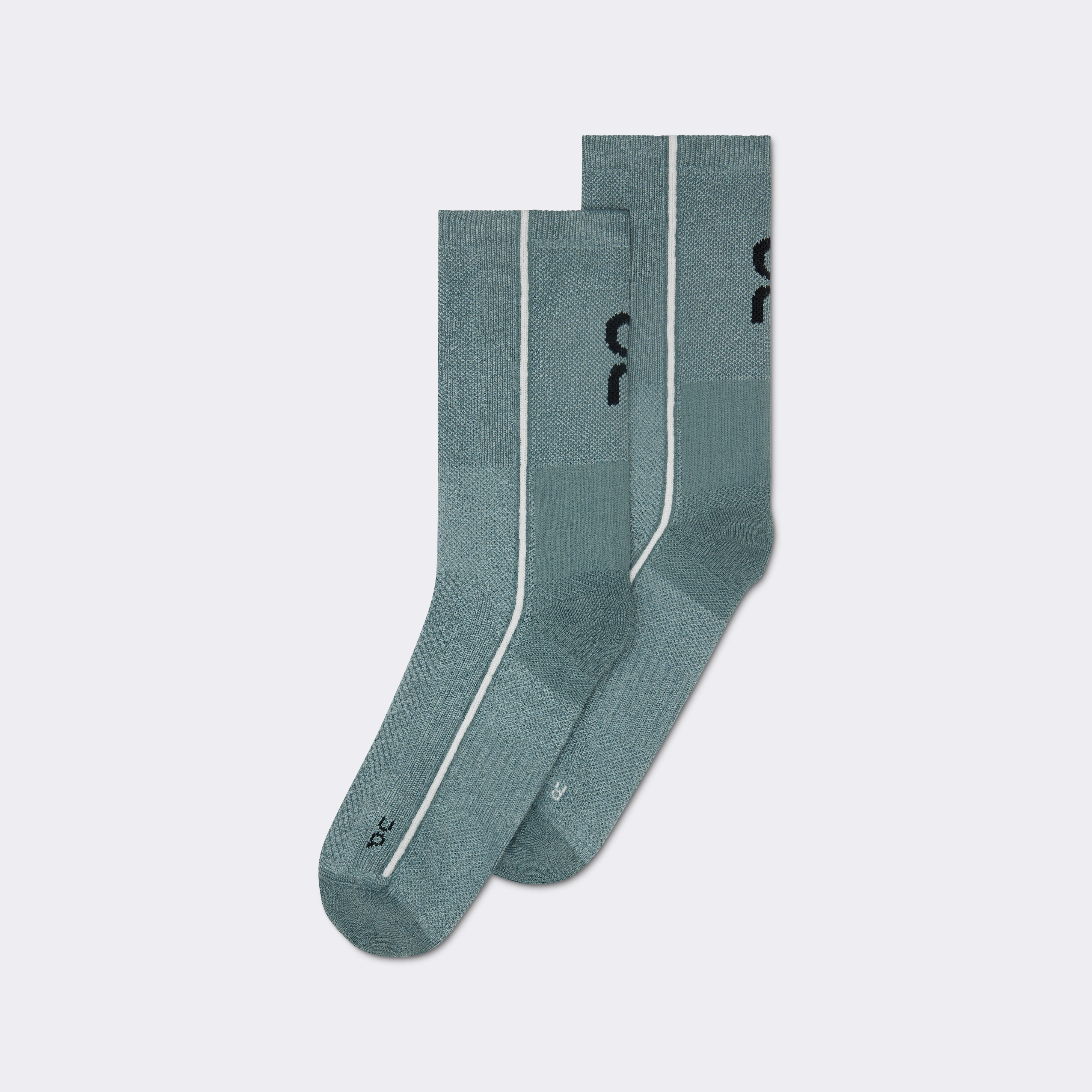 On Court Sock High Tide & Ivory Unisexe – Tennis haute performance, amorti, respirabilité Chaussettes