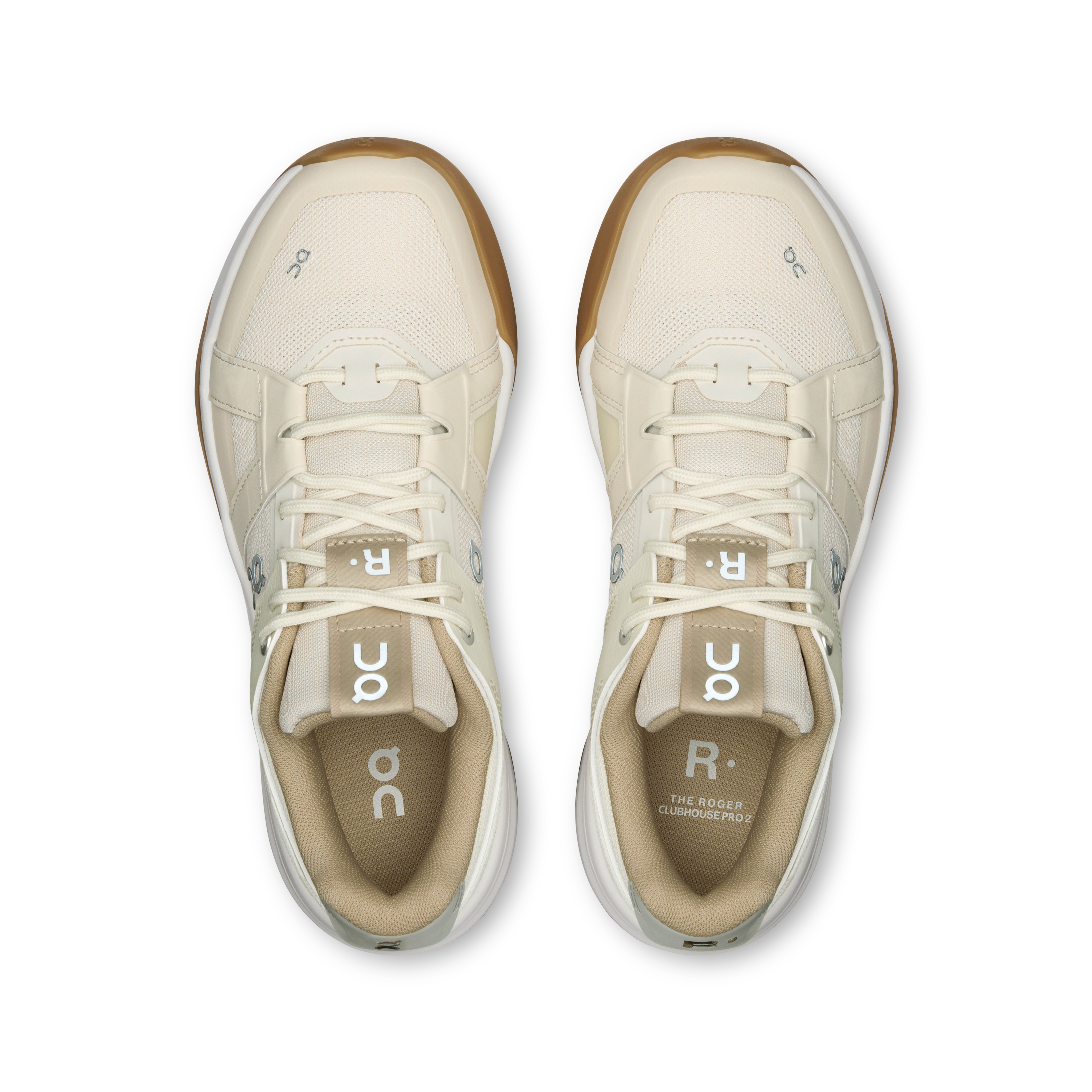 On THE ROGER Clubhouse Pro 2 Grain & Dew Femme Tennis Chaussures