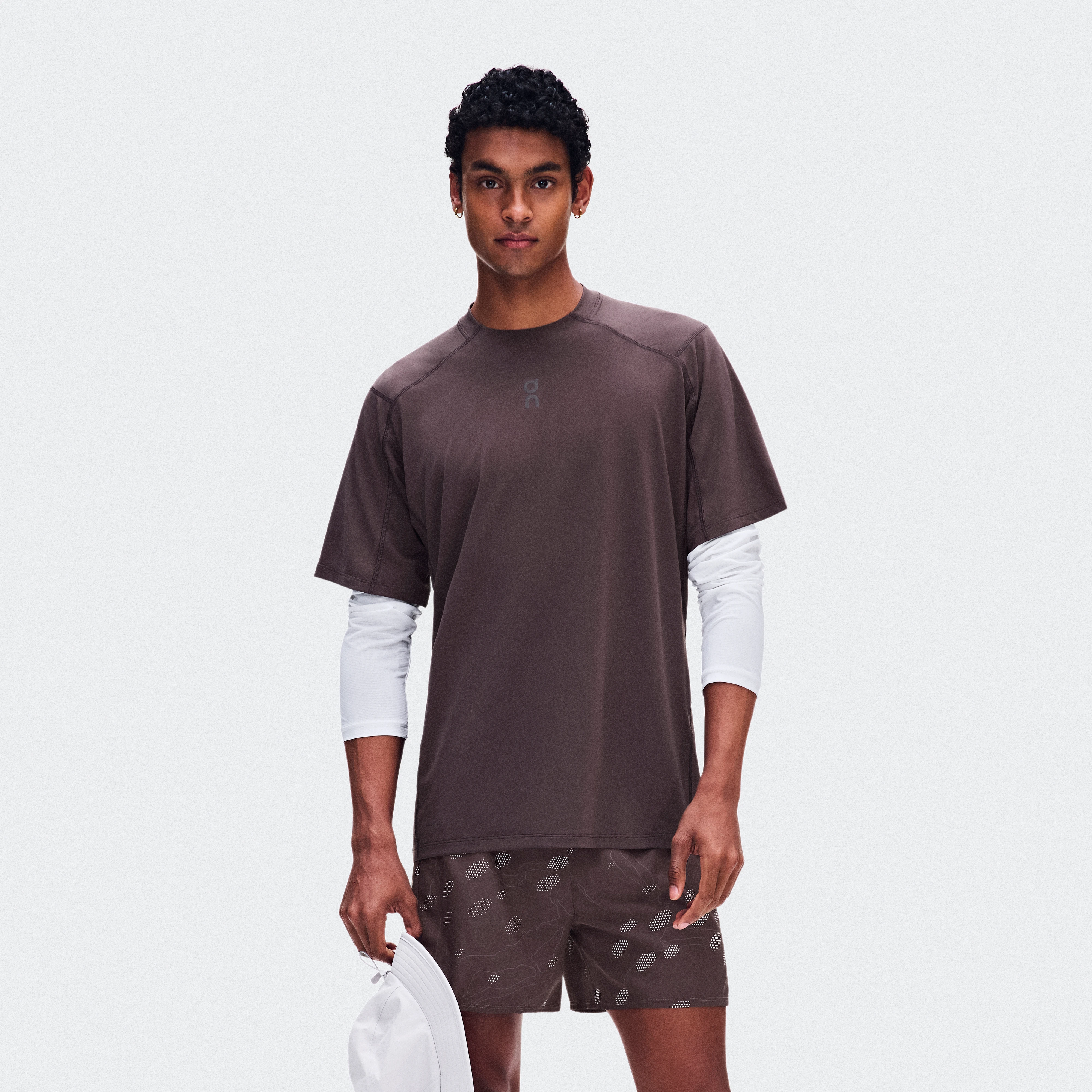 On Trail-T Solar Mulberry Homme – Trail running, UPF40+, running par temps chaud et ensoleillé Running de trail Hauts et t-shirts