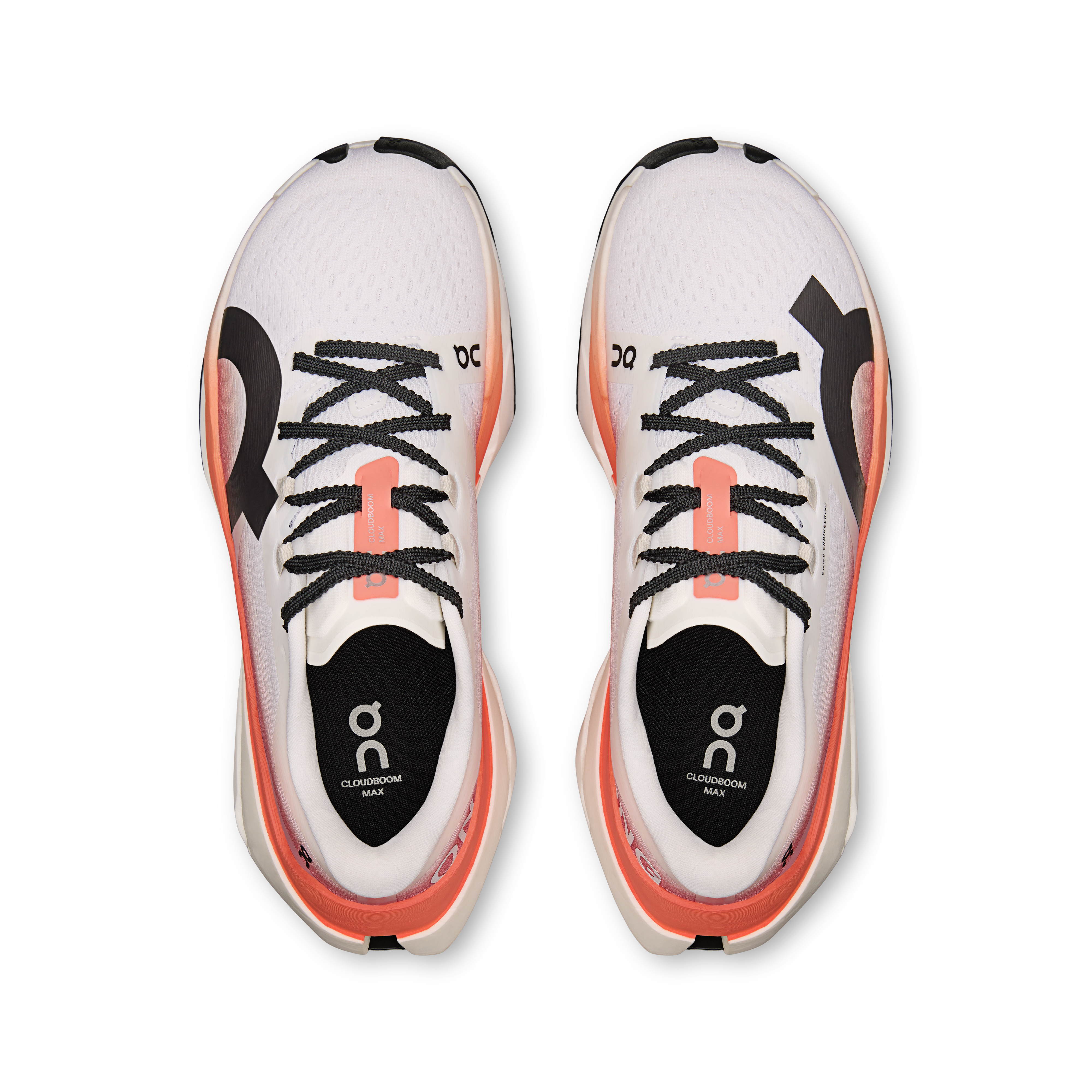 On Cloudboom Max White & Reef Femme Running sur route Chaussures