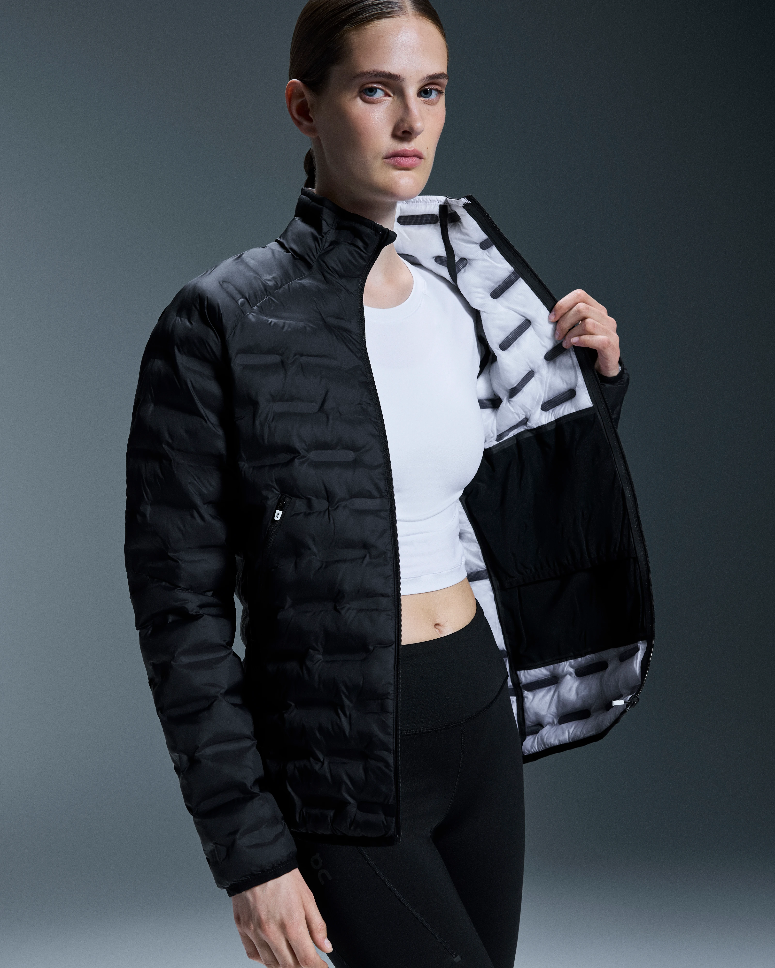 On Switch Jacket Black & White Femme Vestes