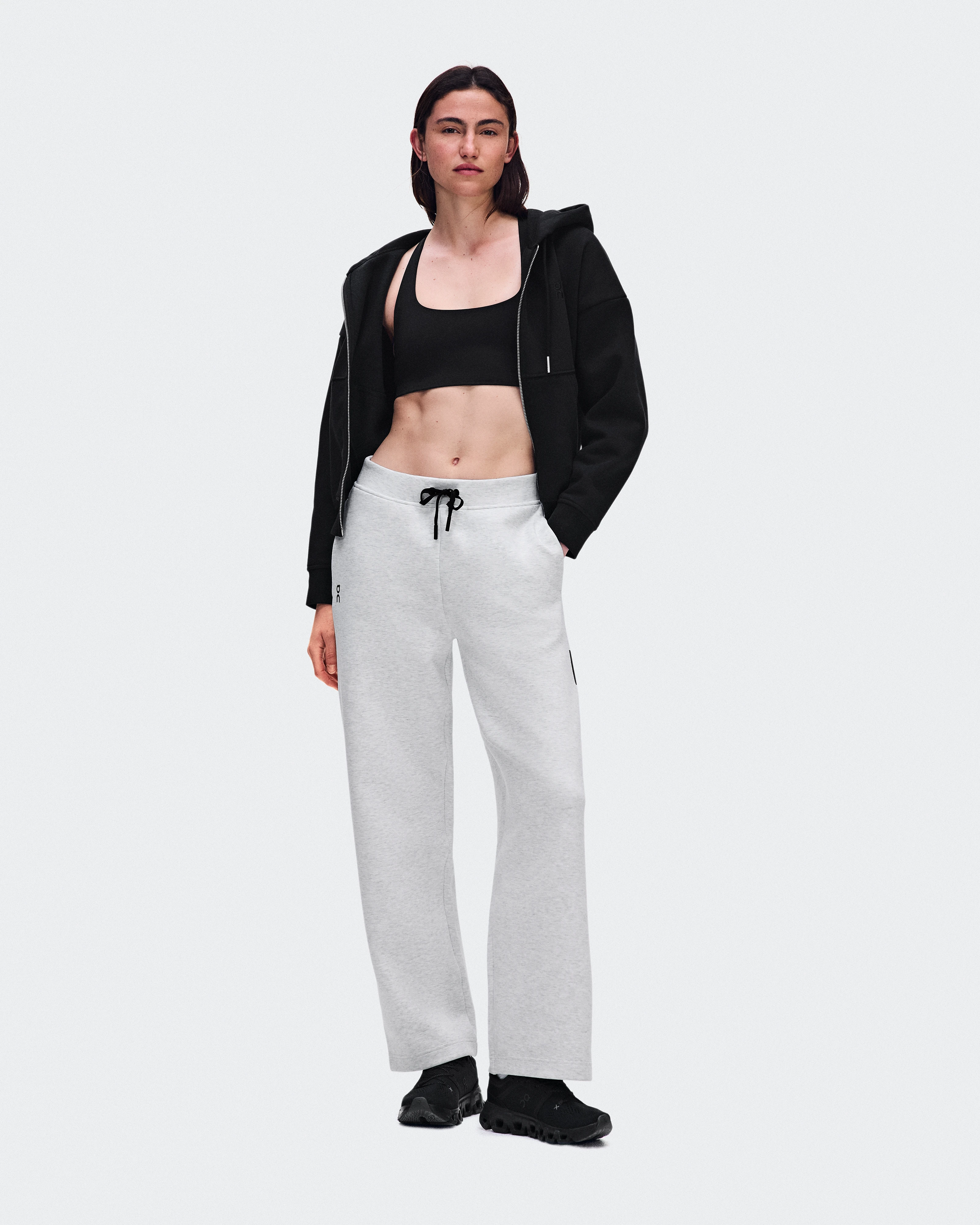 On Focus Tech Sweatpants Crater Femme Pantalons