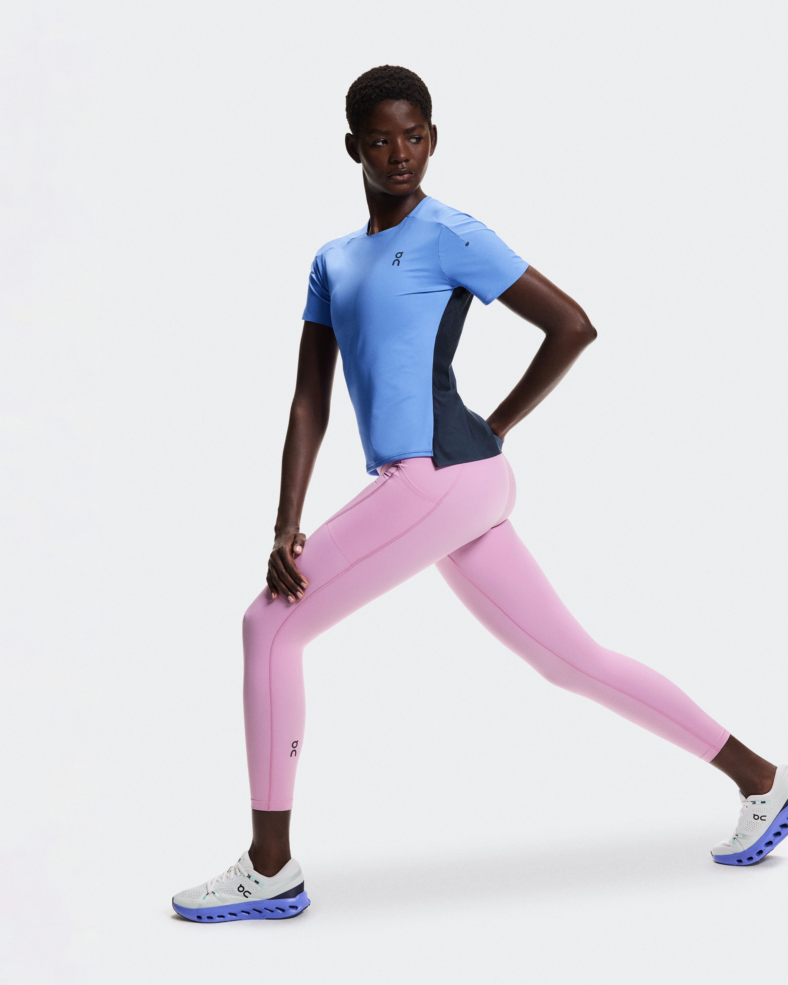 On Performance Tights 7/8 Sakura Femme Leggings