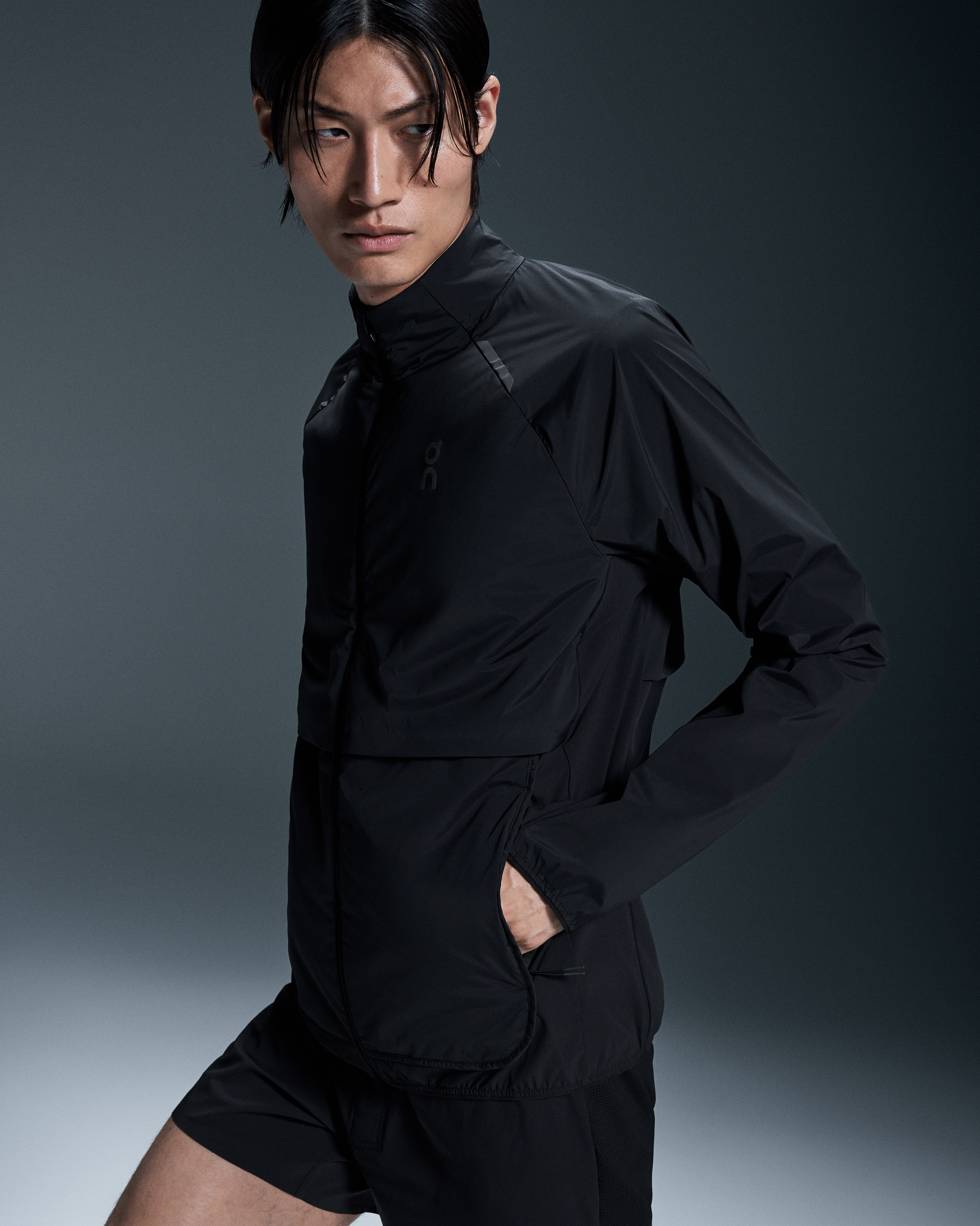 On Weather Jacket Insulated Black Homme Vestes