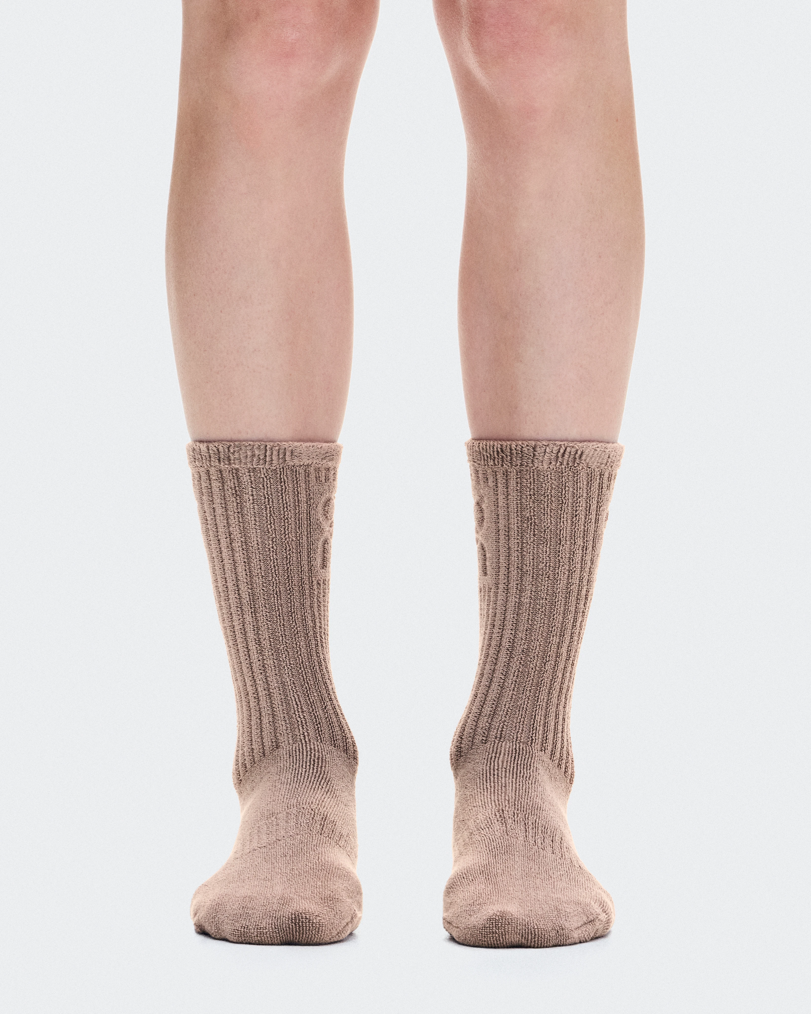 On Terry Sock High Clay Unisexe Chaussettes