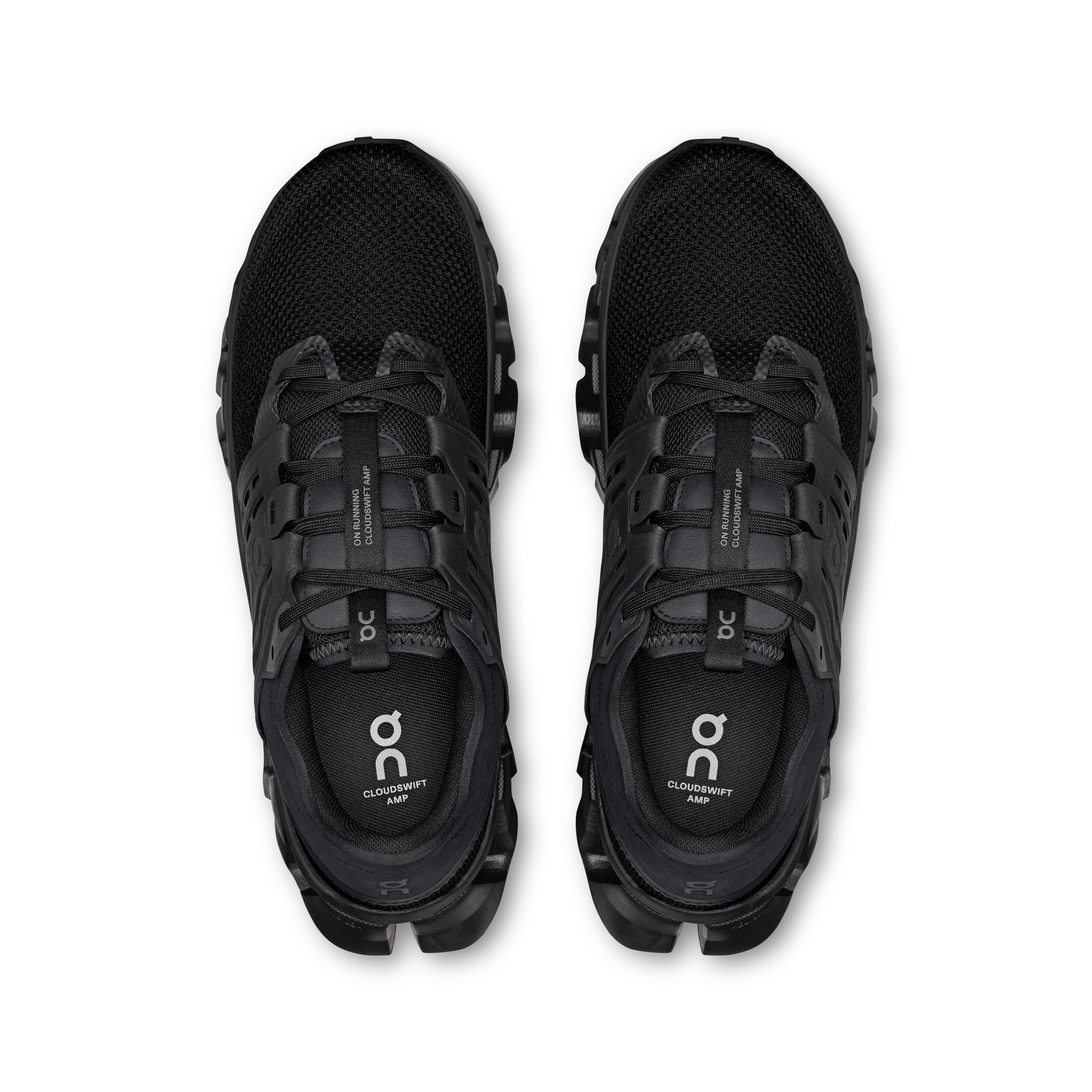 On Cloudswift Amp Black & Black Homme Active Life Chaussures