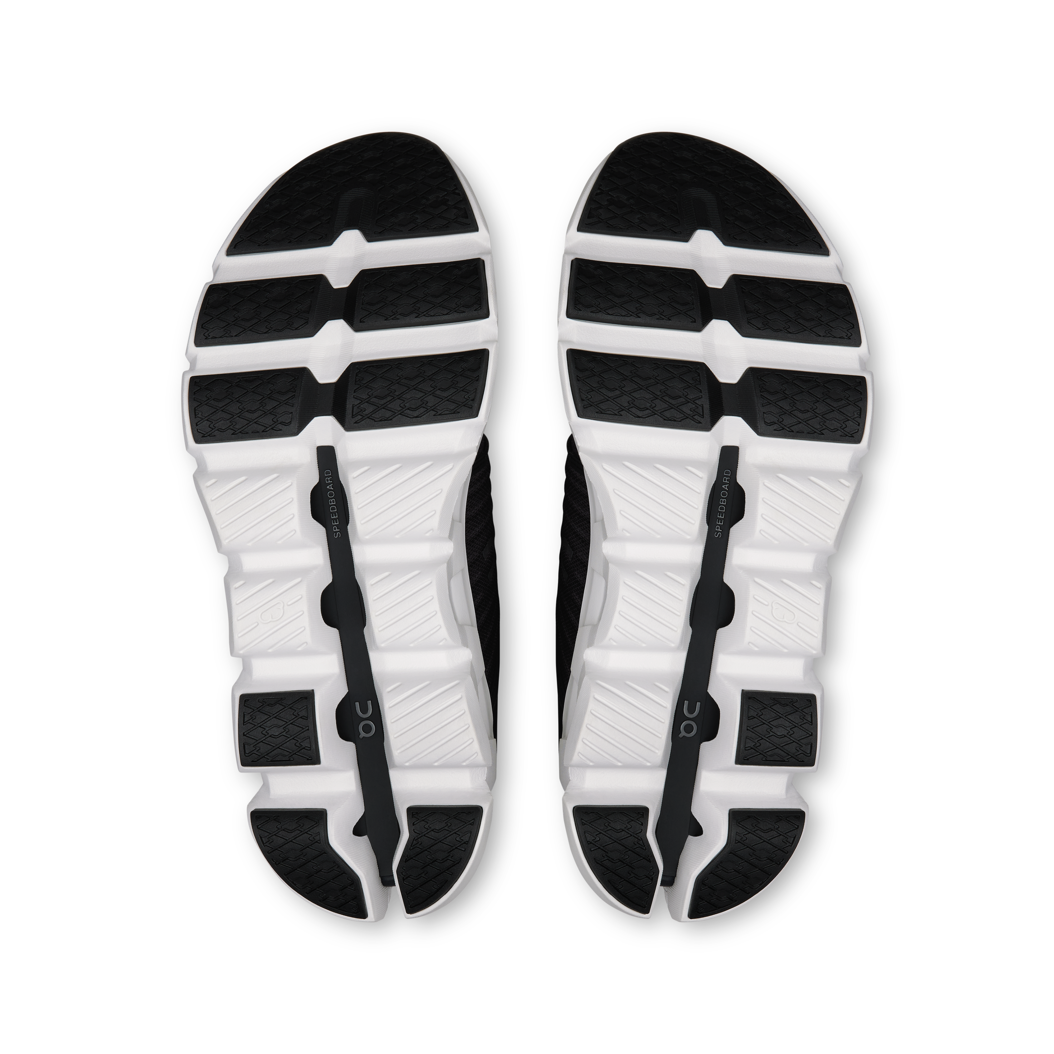 On Cloudswift 4 Black & White Femme Running sur route Chaussures
