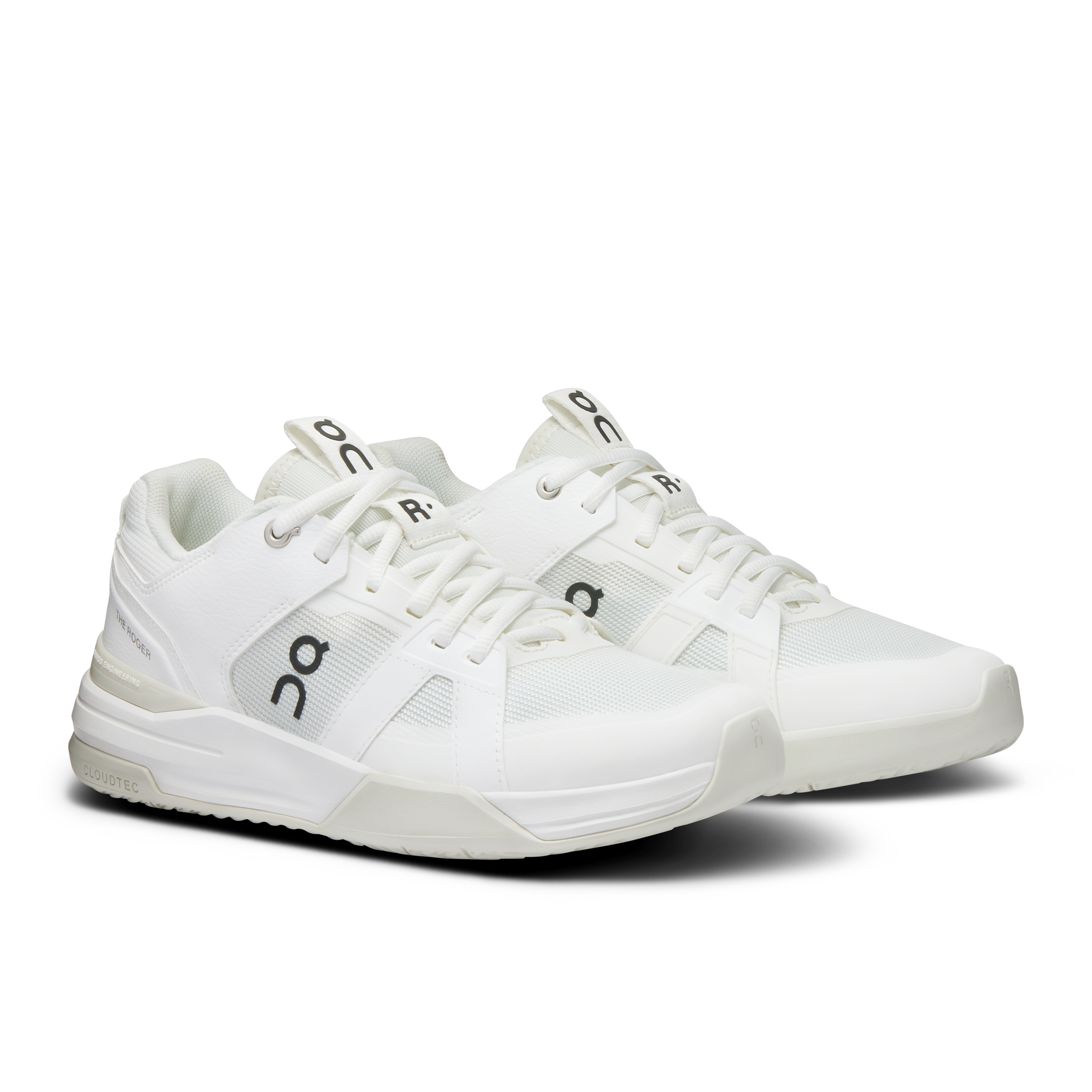 On THE ROGER Clubhouse Pro White & Ice Femme Tennis Chaussures