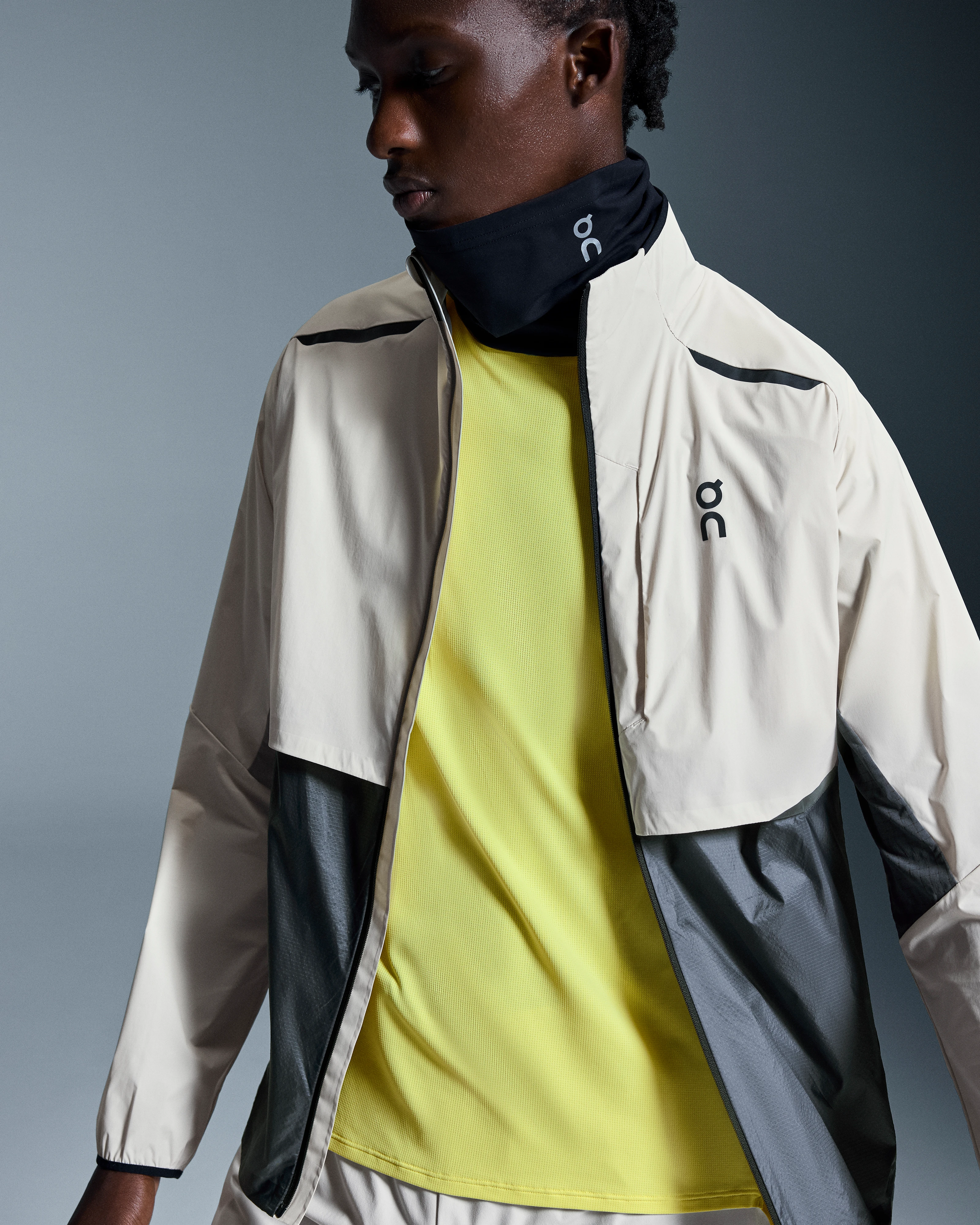 On Weather Jacket Silver & Eclipse Homme Vestes