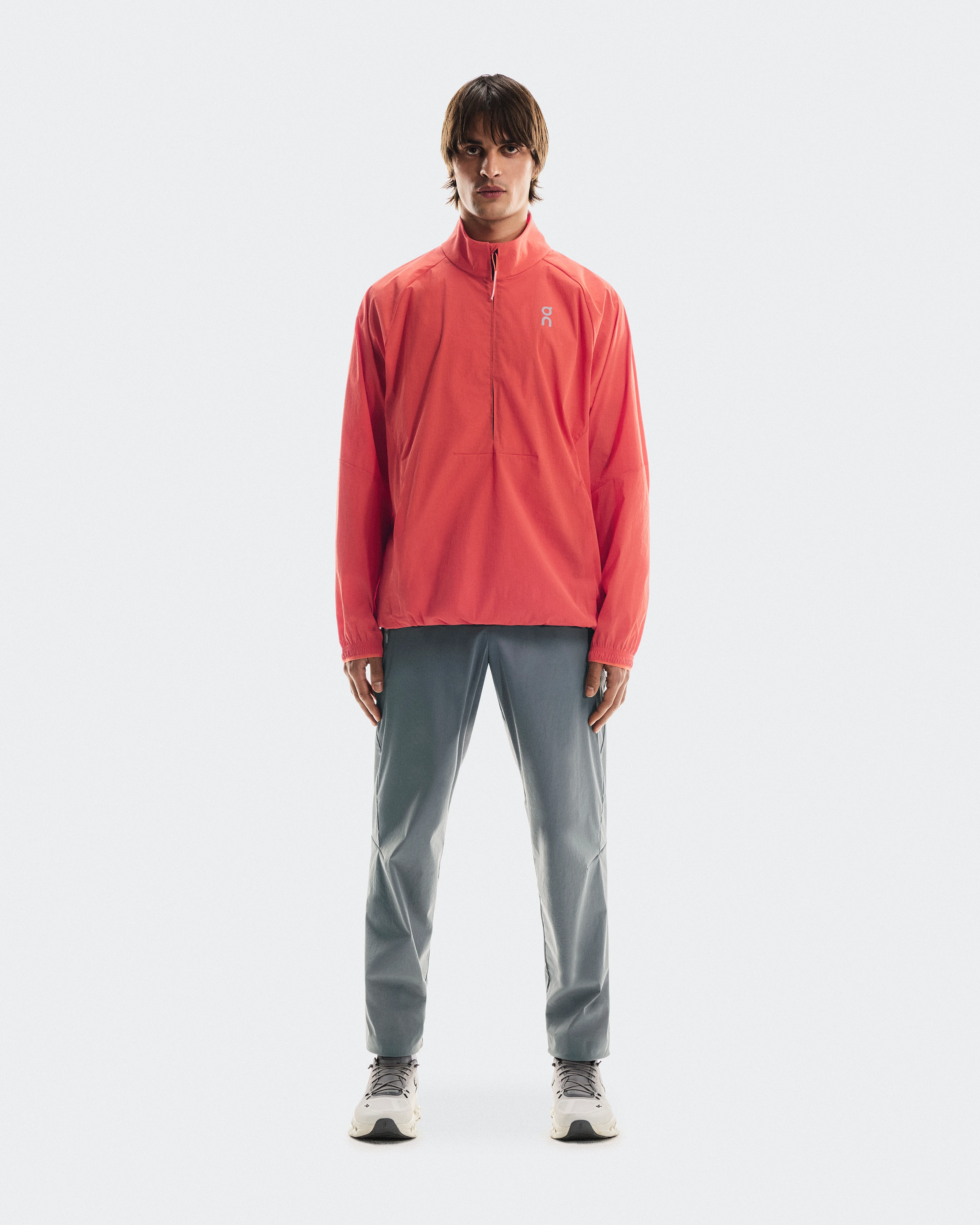 On All-Day 1/2 Zip Jacket Coral Homme Vestes