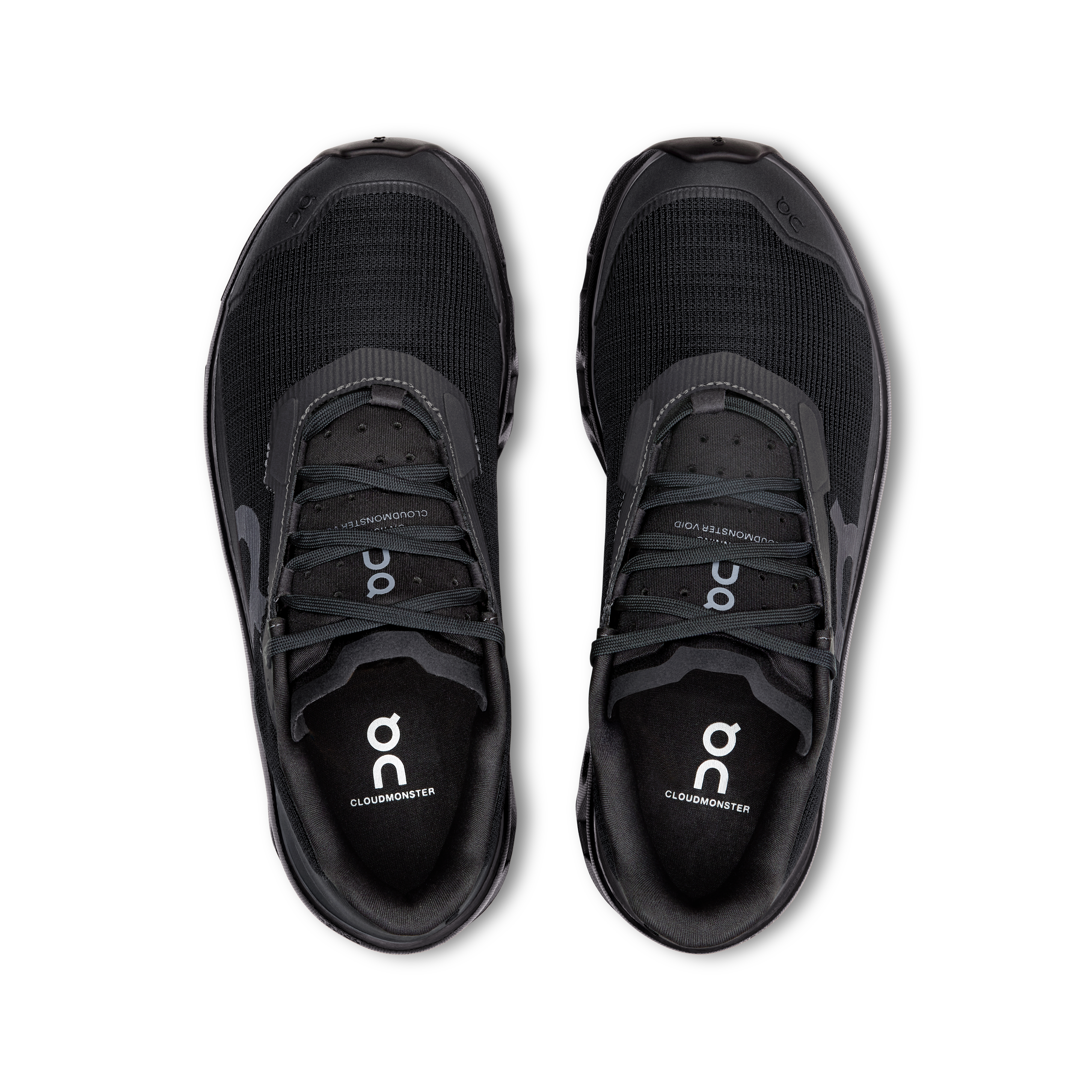 On Cloudmonster Void Black & Black Femme Active Life Chaussures