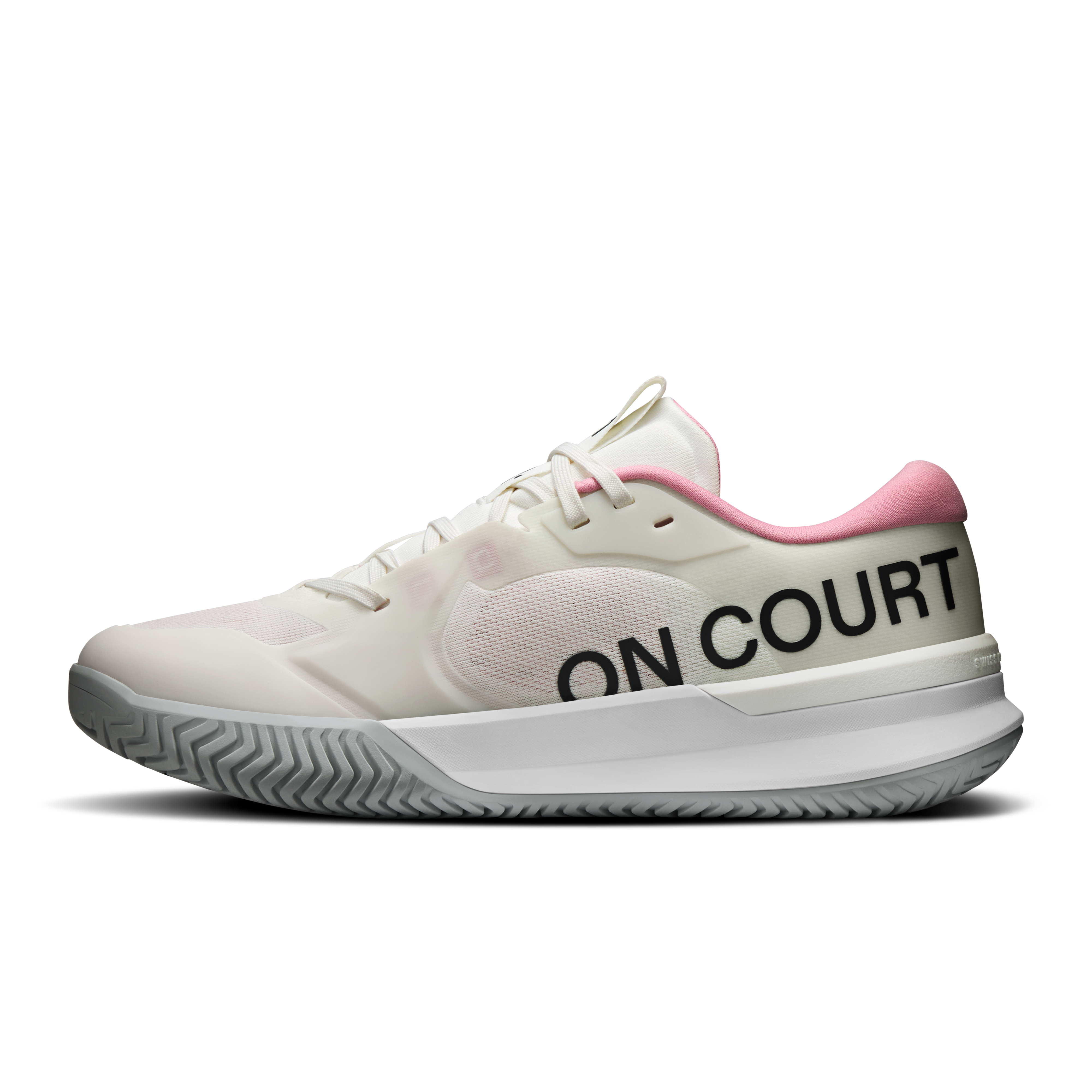 On THE ROGER Pro 3 Clay Ivory & Magnolia Femme Tennis Chaussures