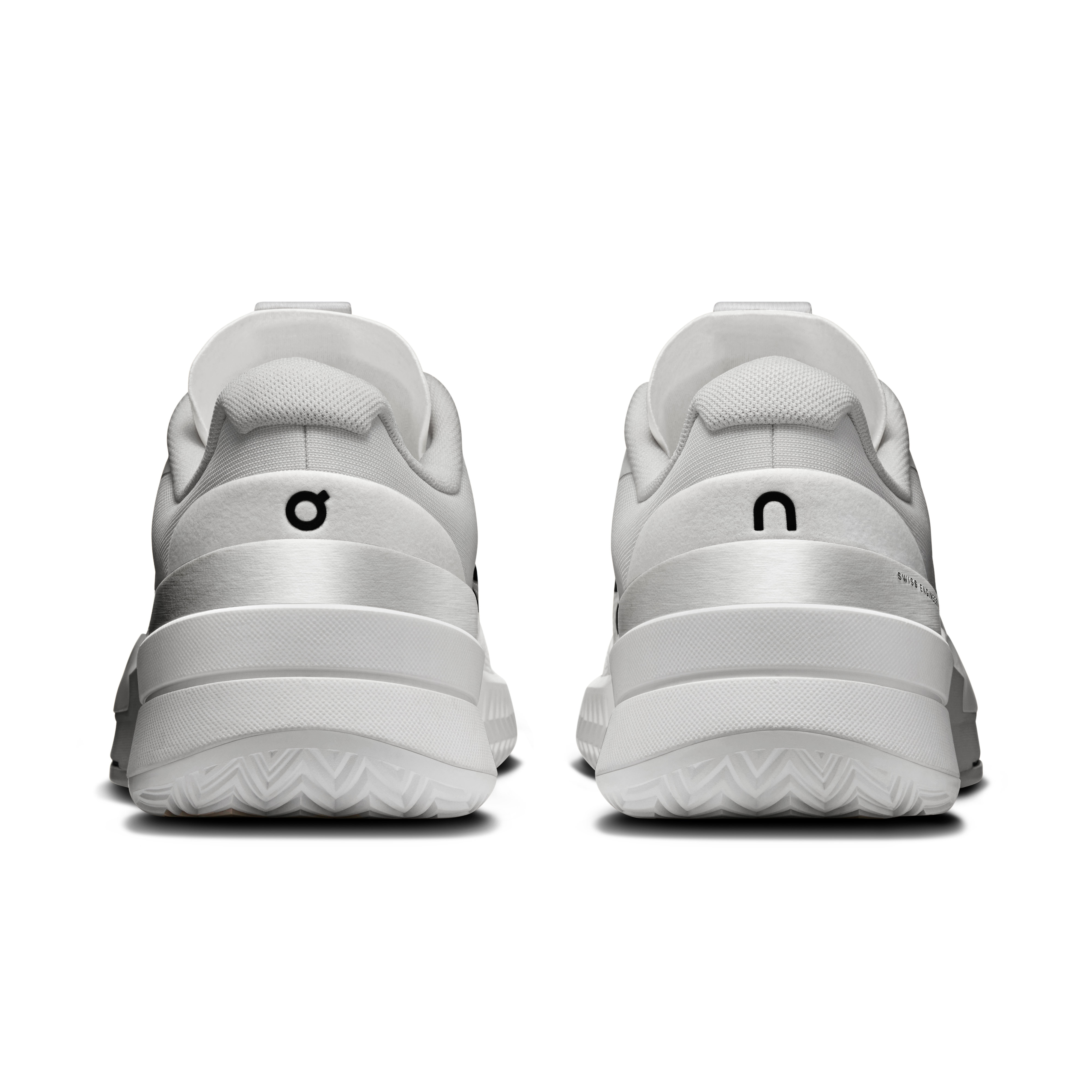 On THE ROGER Pro 2 All White Homme Tennis Chaussures