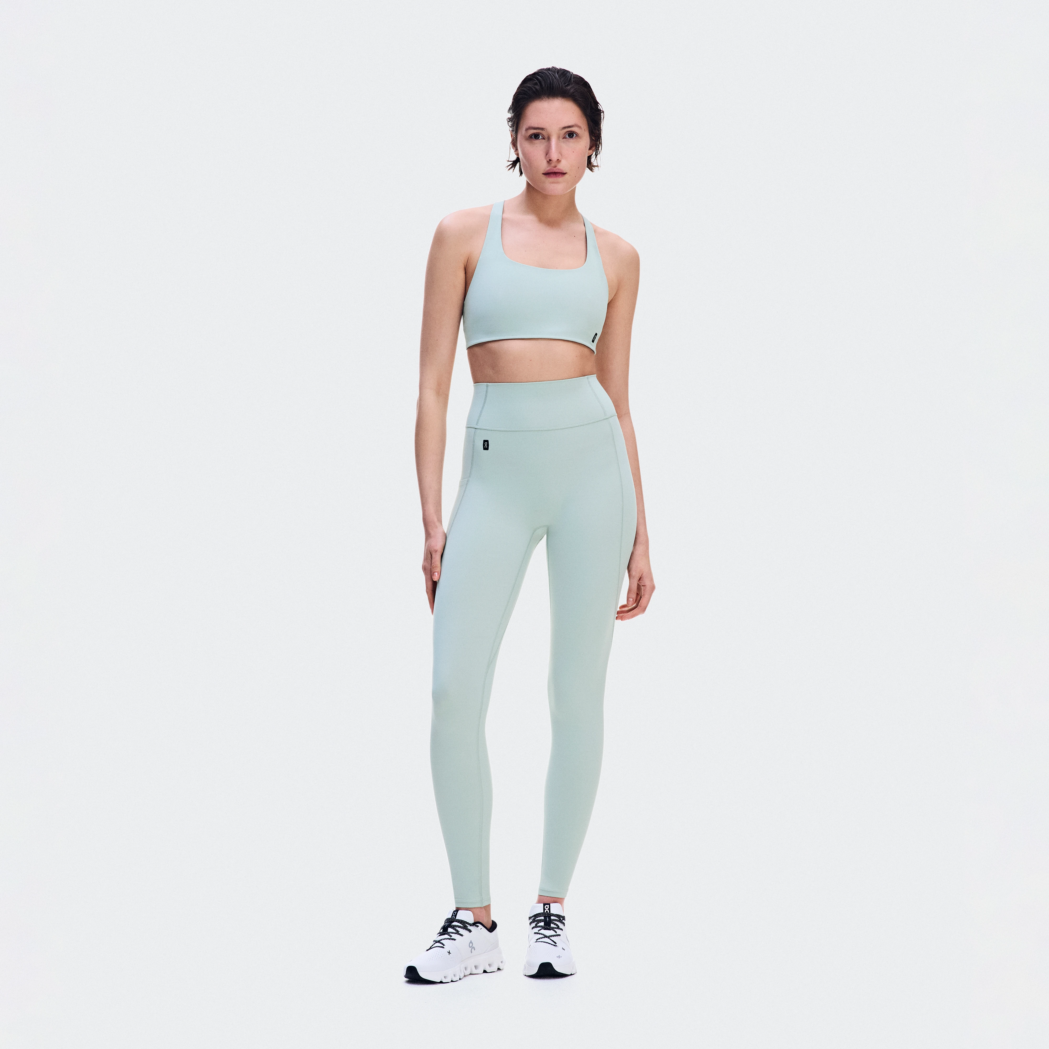 On Studio Leggings Mineral Femme – Entraînement à faible impact Leggings
