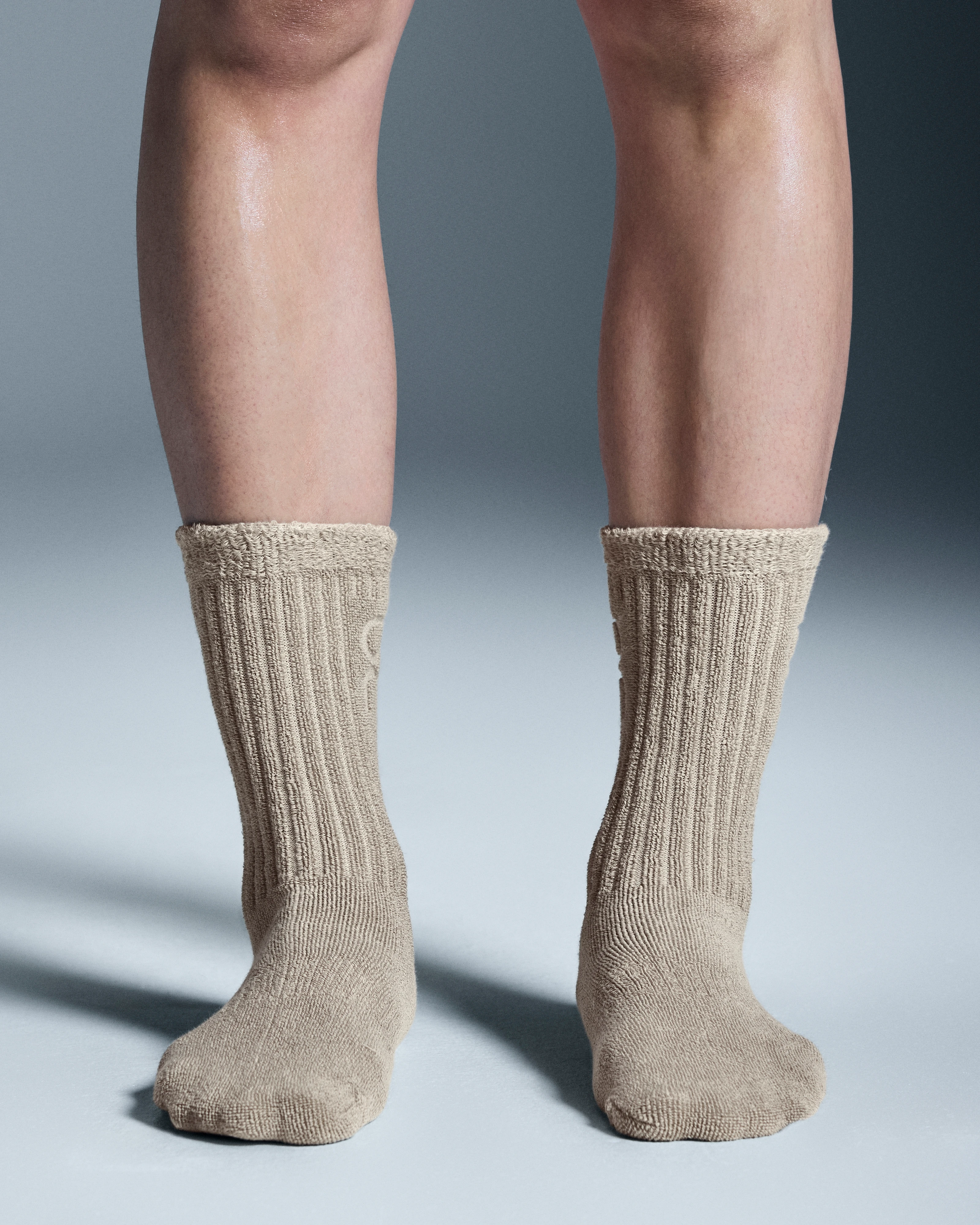 On Terry Sock High Desert Unisexe Chaussettes