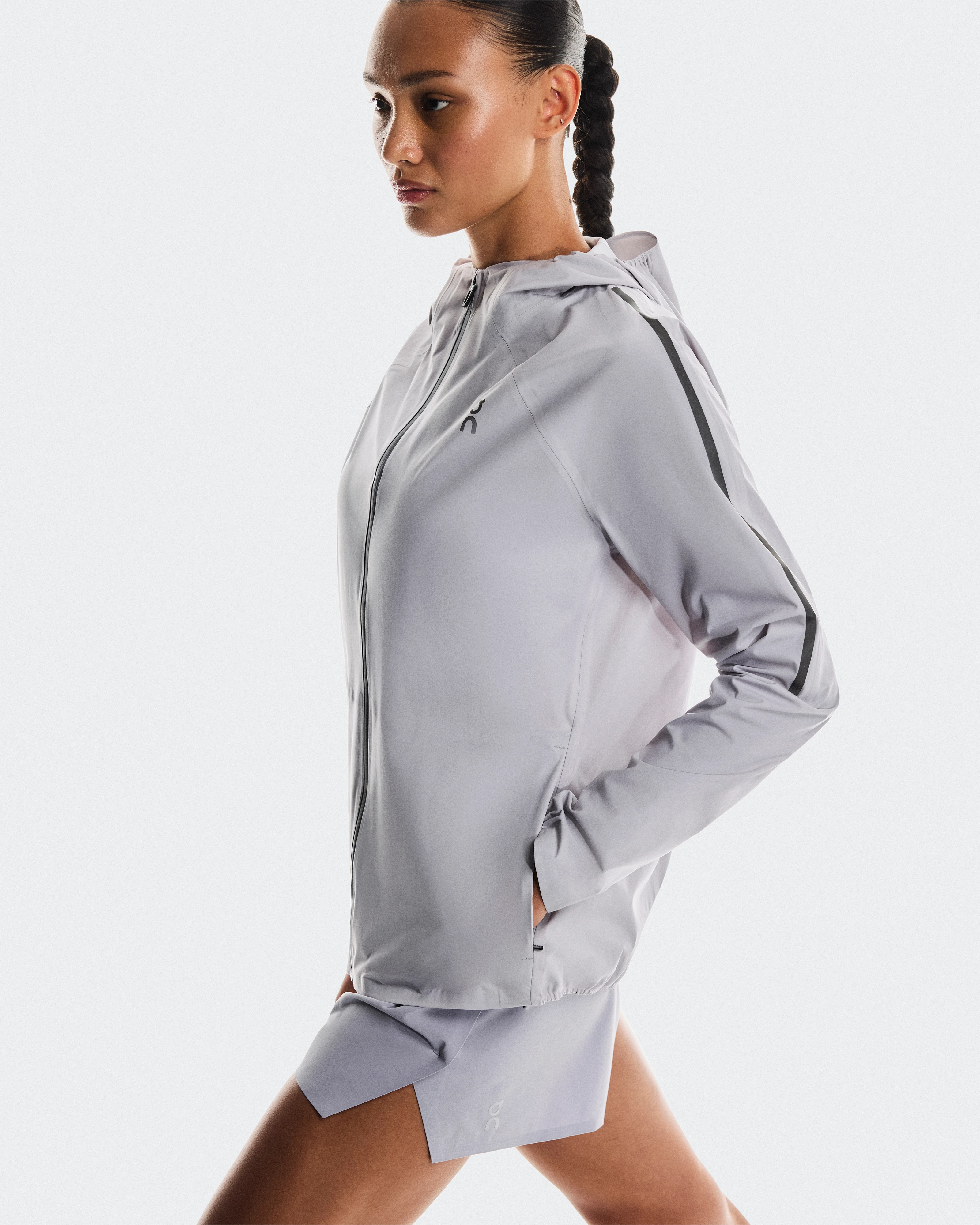 On Performance Jacket Waterproof Lilac Femme Vestes