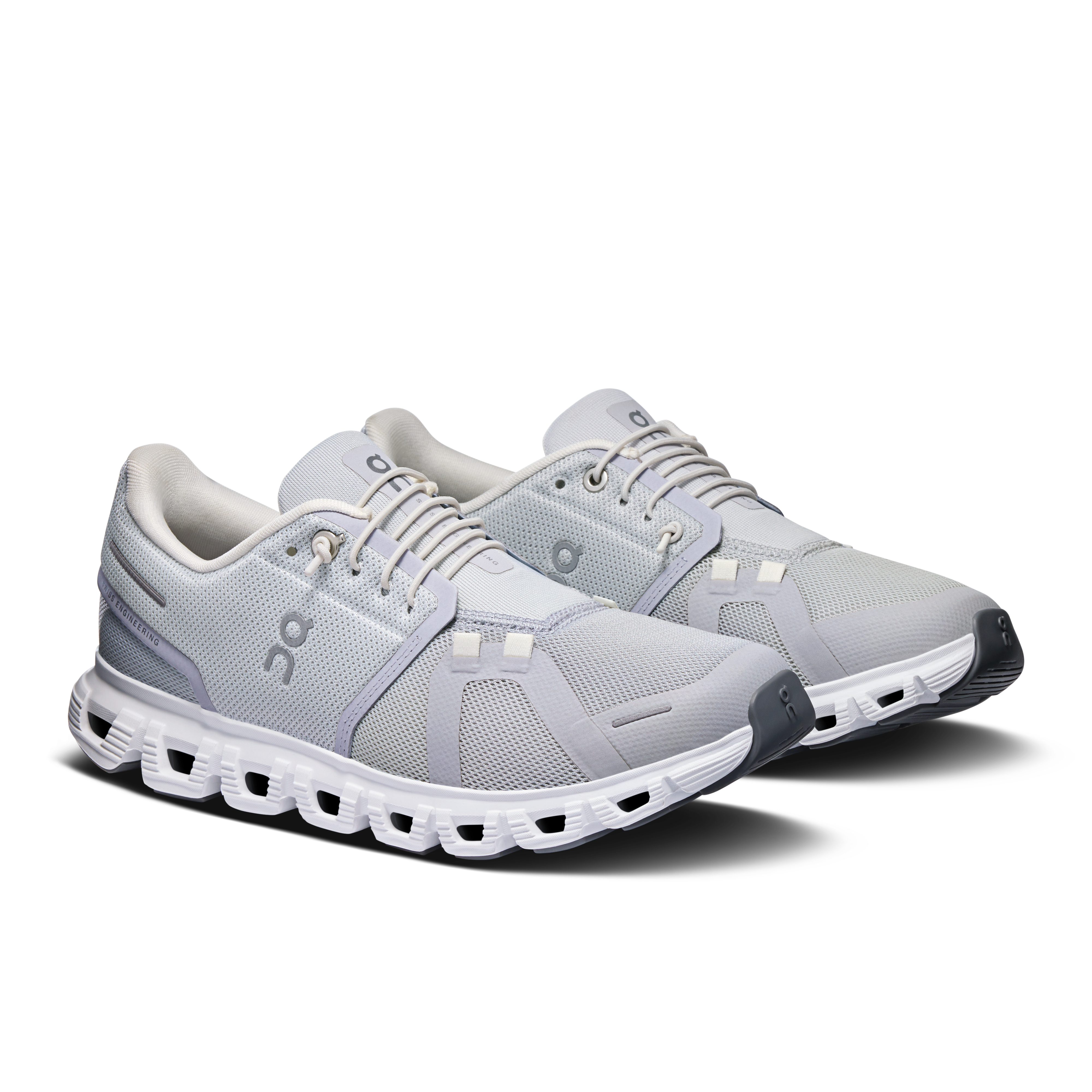 On Cloud 6 Glacier & White Femme Active Life Chaussures