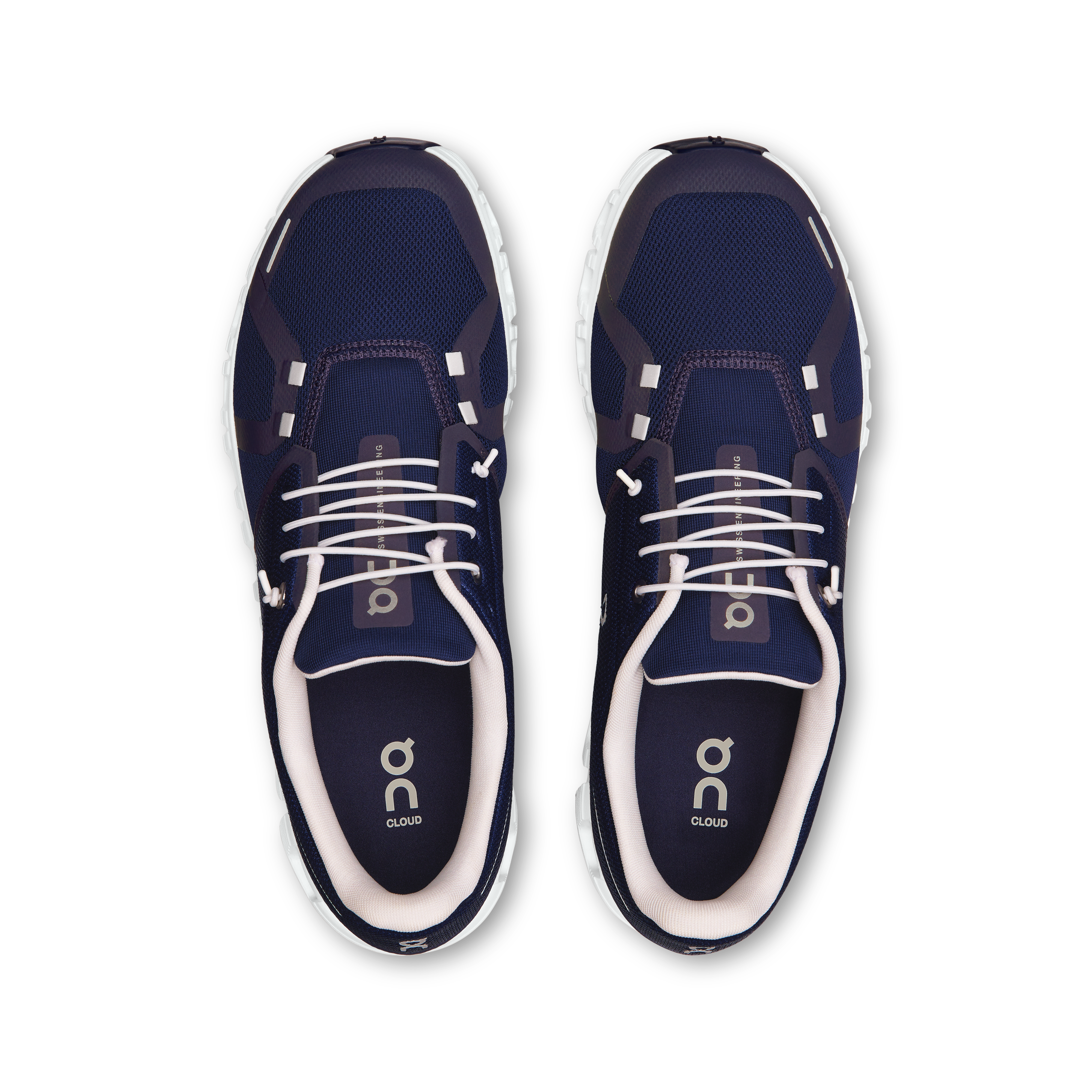 On Cloud 6 Midnight & White Homme Active Life Chaussures