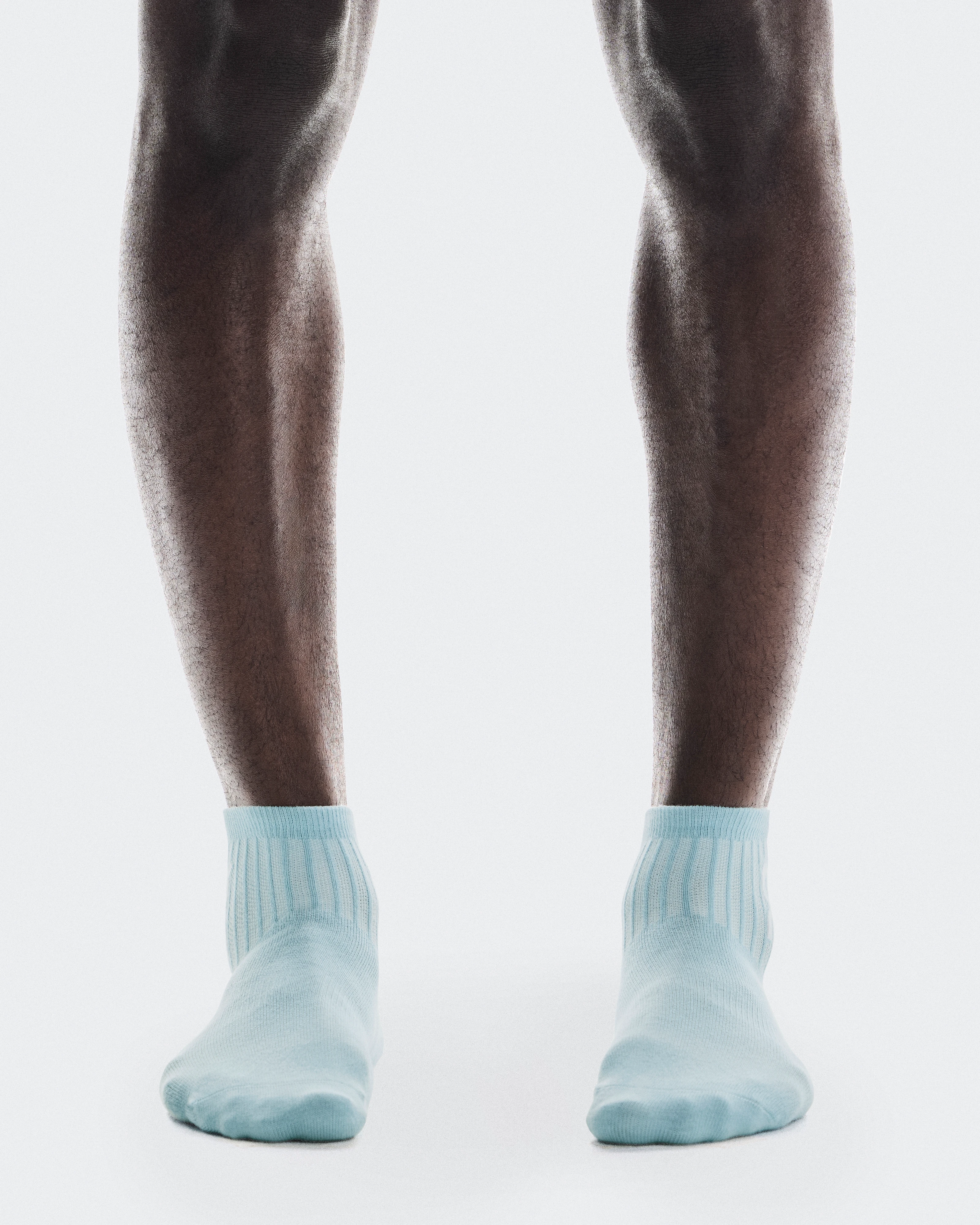 On Logo Sock Mid 3P Wash & Navy Unisexe Chaussettes