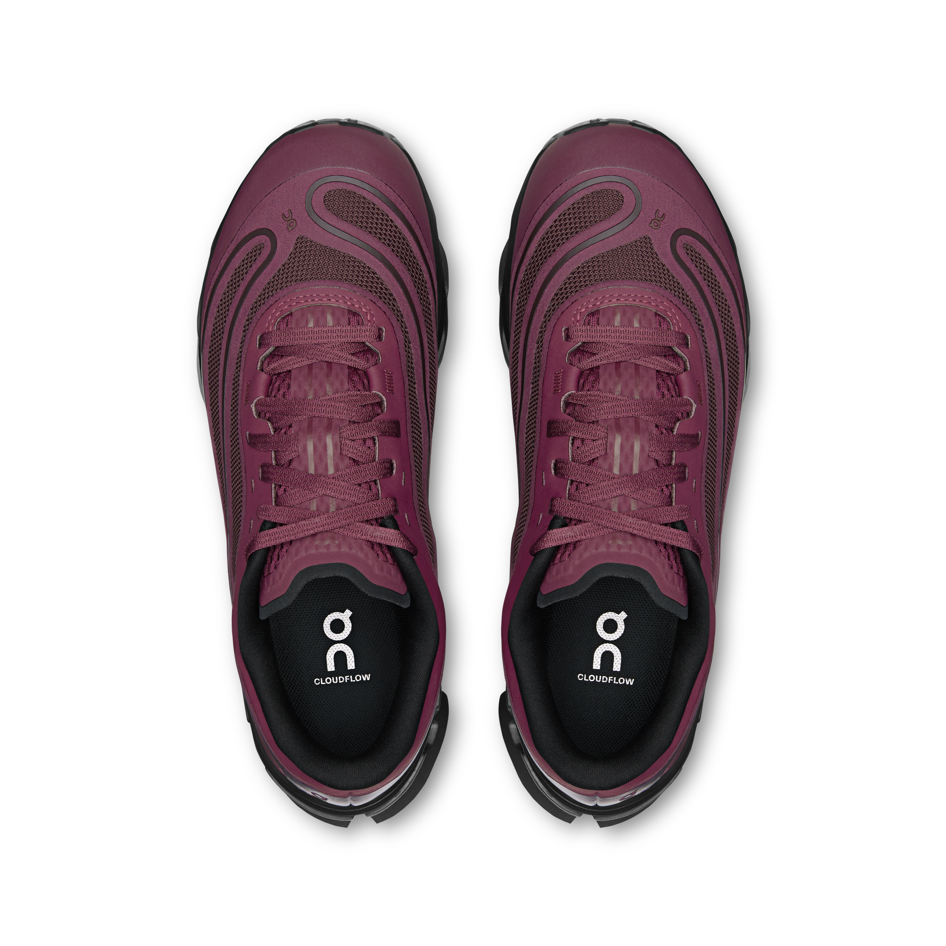 On Cloudflow 5 AD Fig & Mulberry Femme Active Life Chaussures