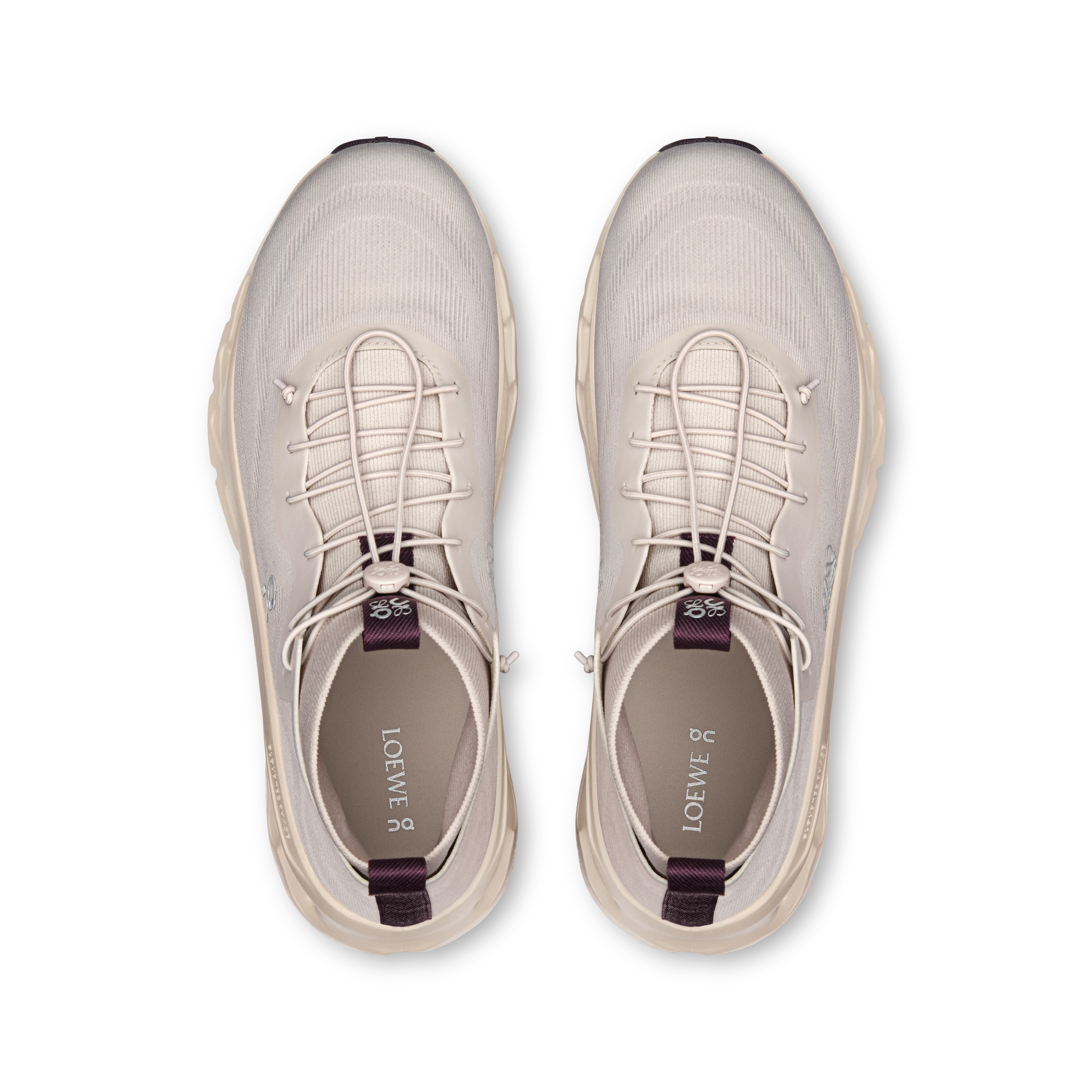 On Cloudtilt Hi LOEWE Sand & Oatmeal | Plum Homme Active Life Chaussures