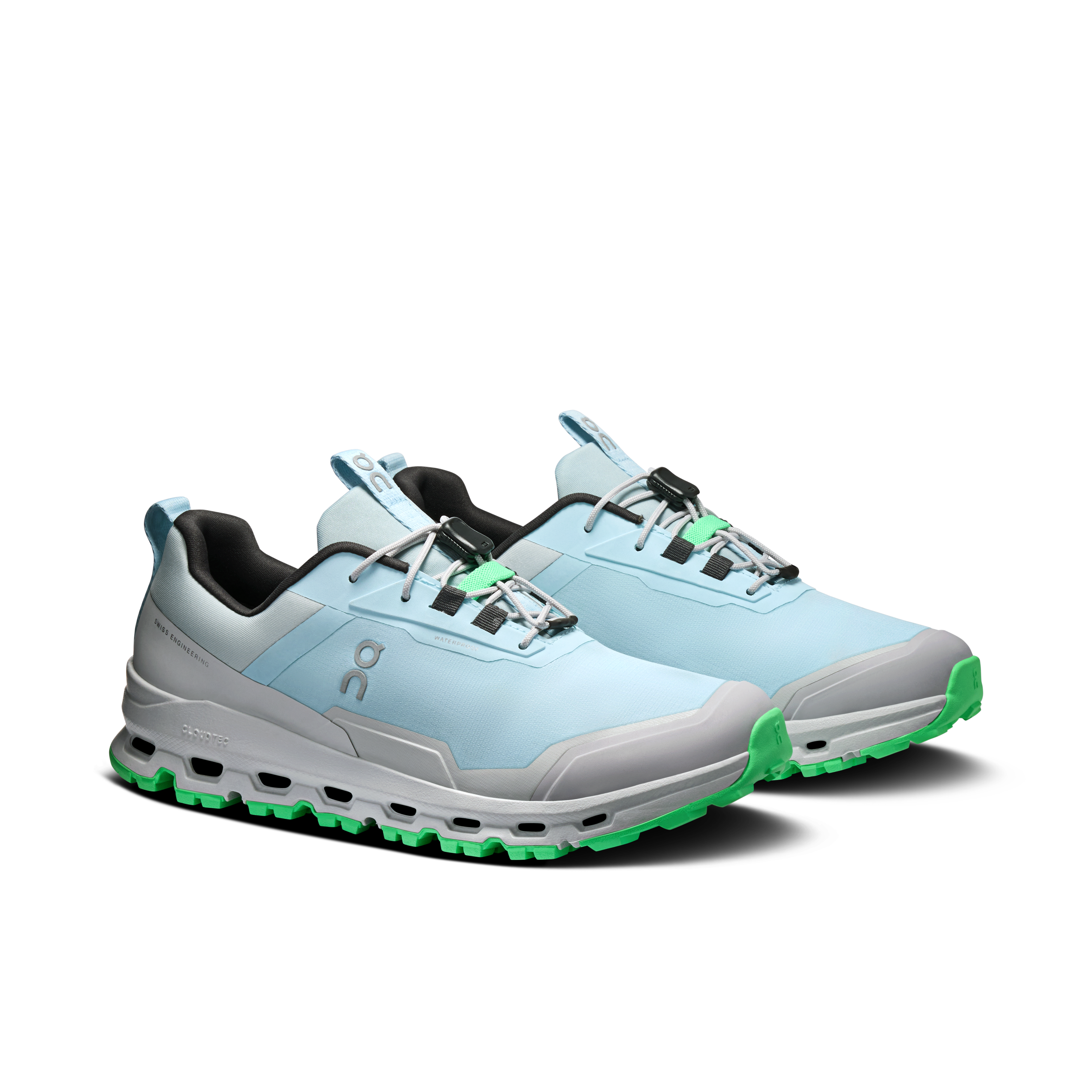 On Cloudhero Waterproof Topaz & Glacier Ados Active Life Chaussures