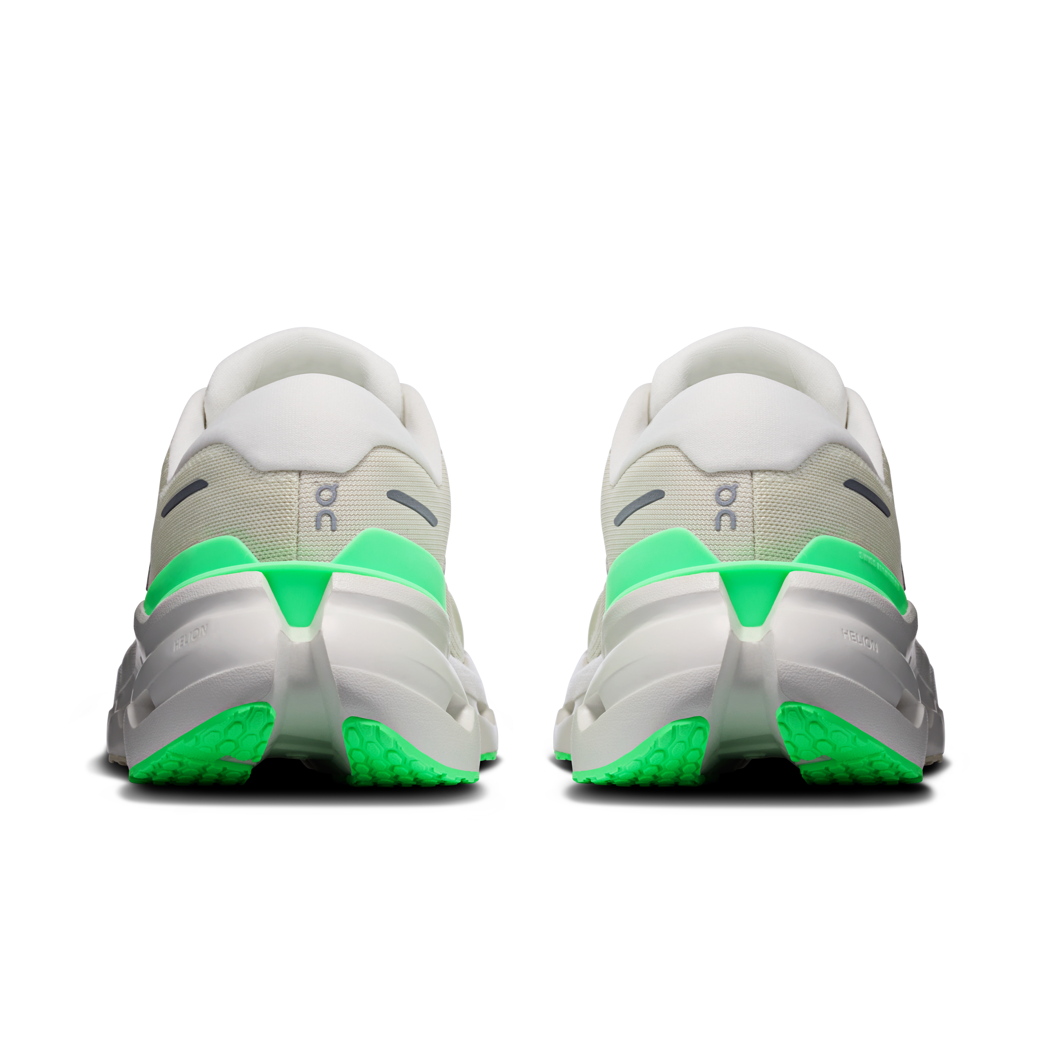 On Cloudrunner 3 Wide Ghost & Verdite Femme Running sur route Chaussures