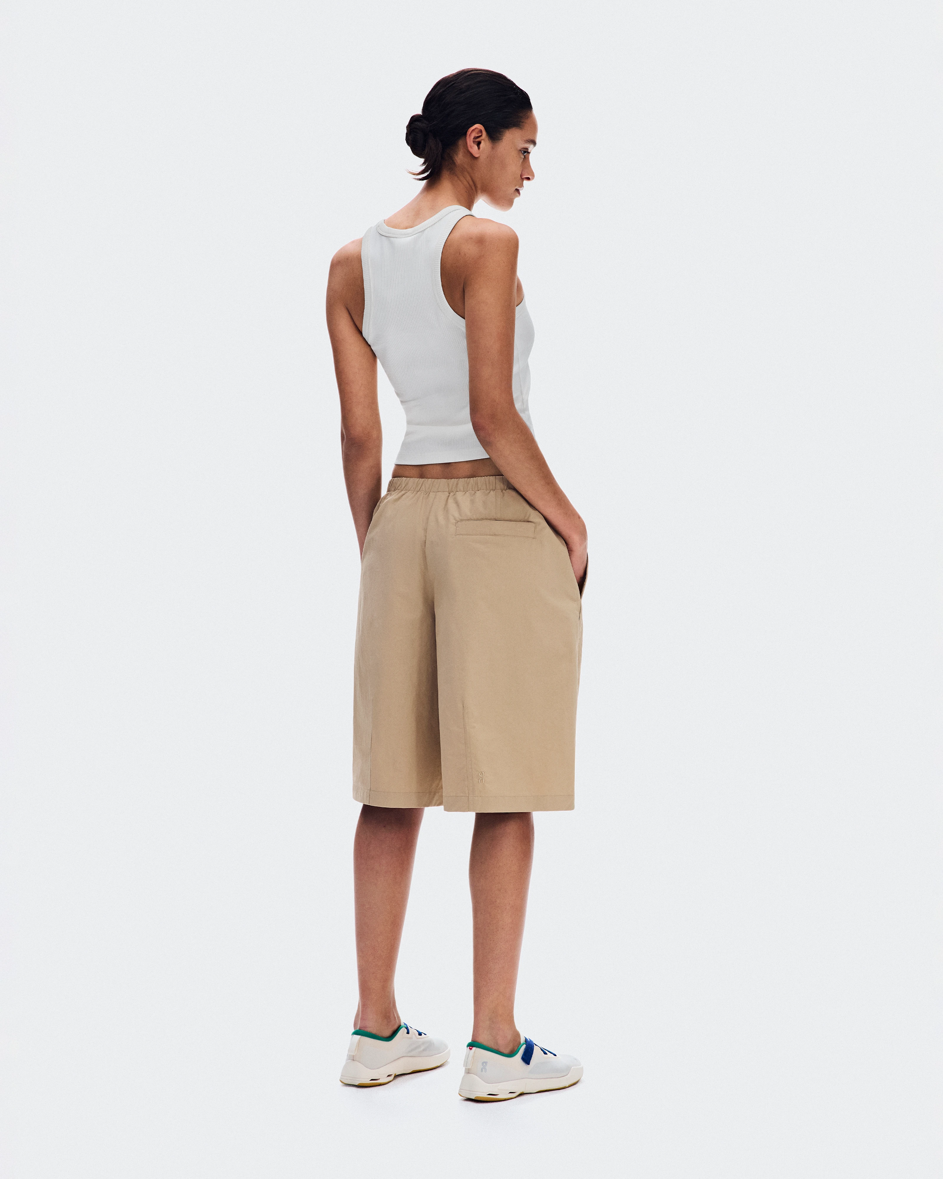 On All-Day Ribbed Tank Ivory Femme Hauts et t-shirts