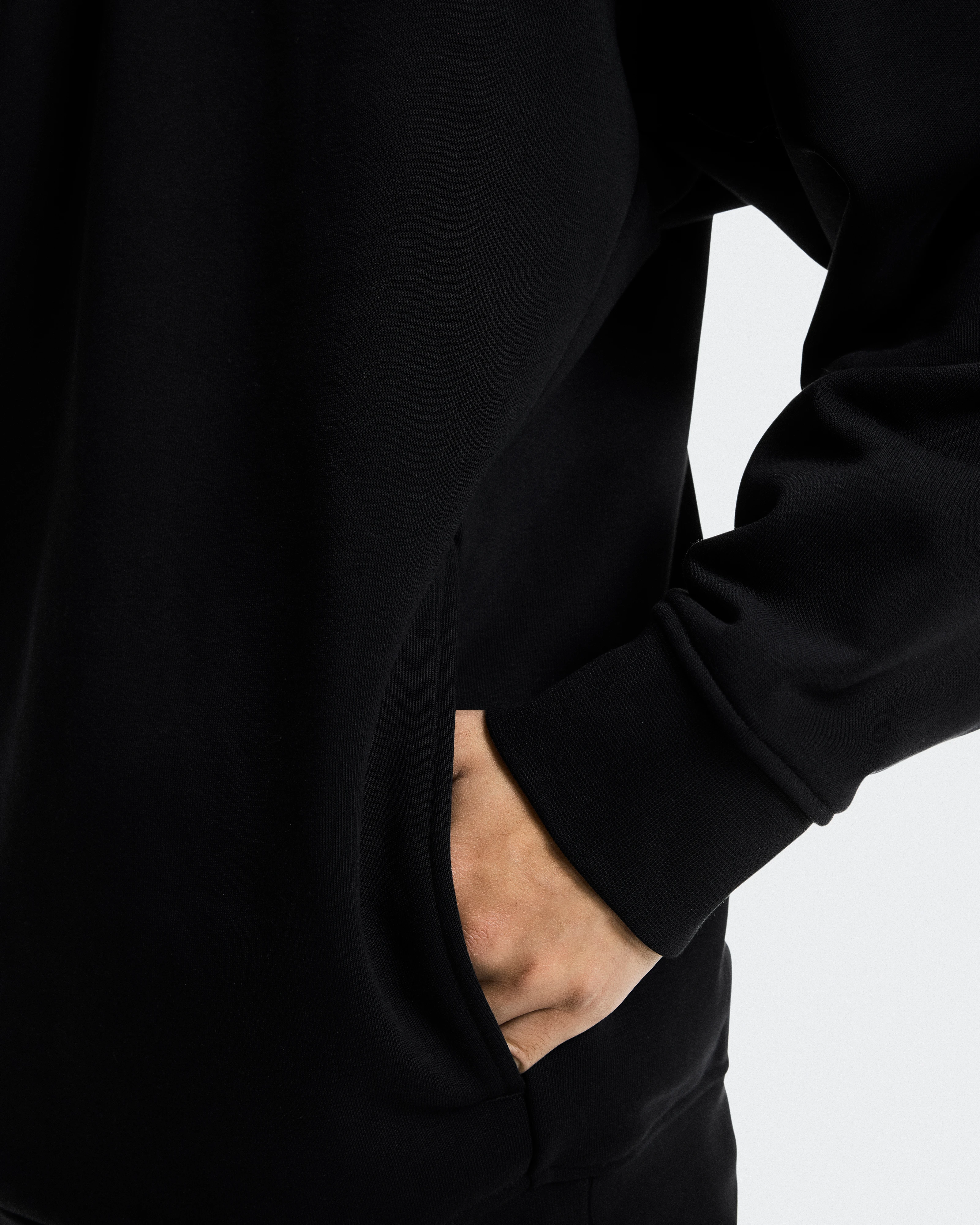 On Club Collective 1/4 Zip Black Homme Sweats à capuche et sweats