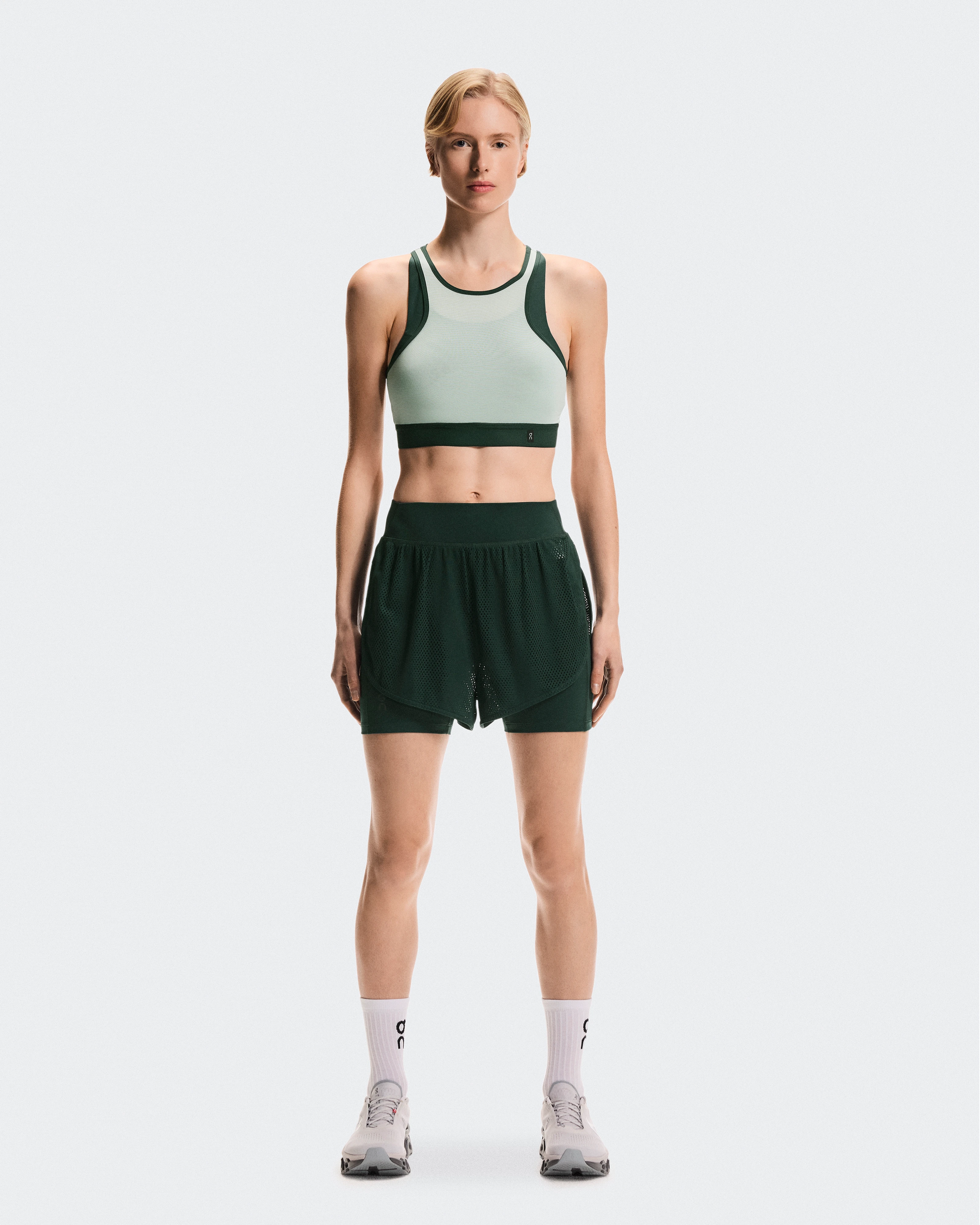 On Train Volt 2-in-1 Shorts Obsidian Femme Shorts