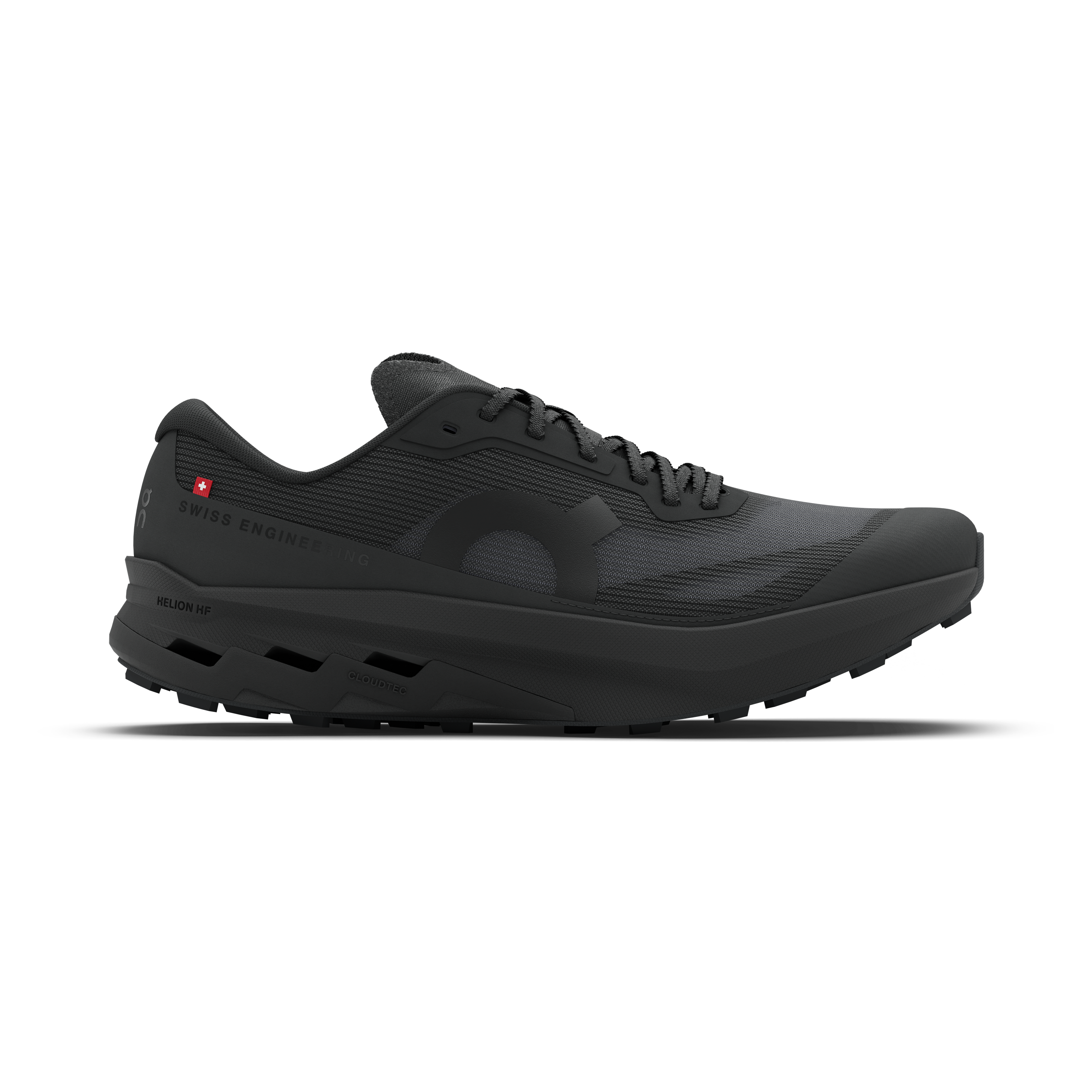 On Cloudultra Peak Black & Black Homme – Compétition de trail, vitesse Chaussures