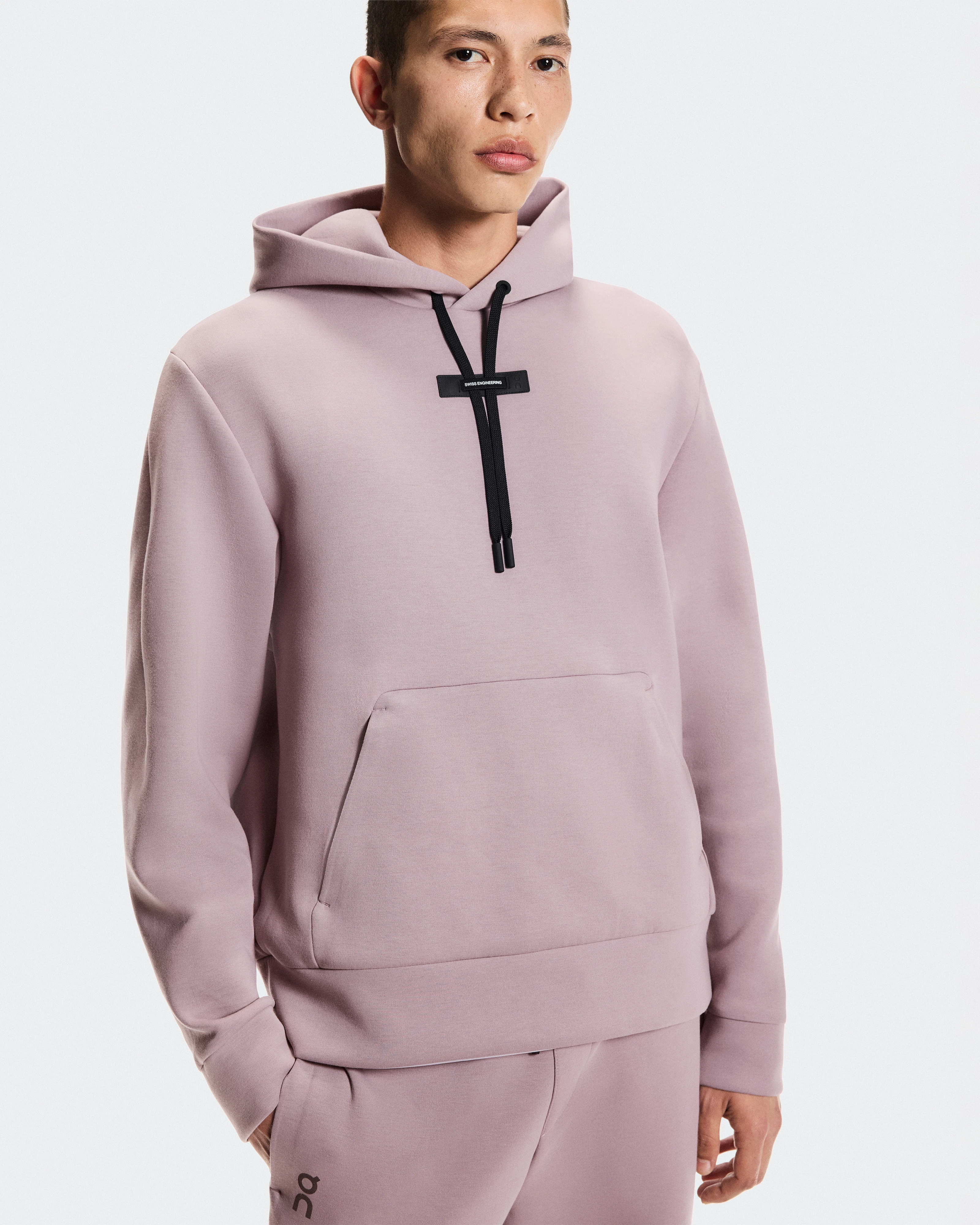 On Focus Tech Hoodie Heron Homme Sweats à capuche et sweats