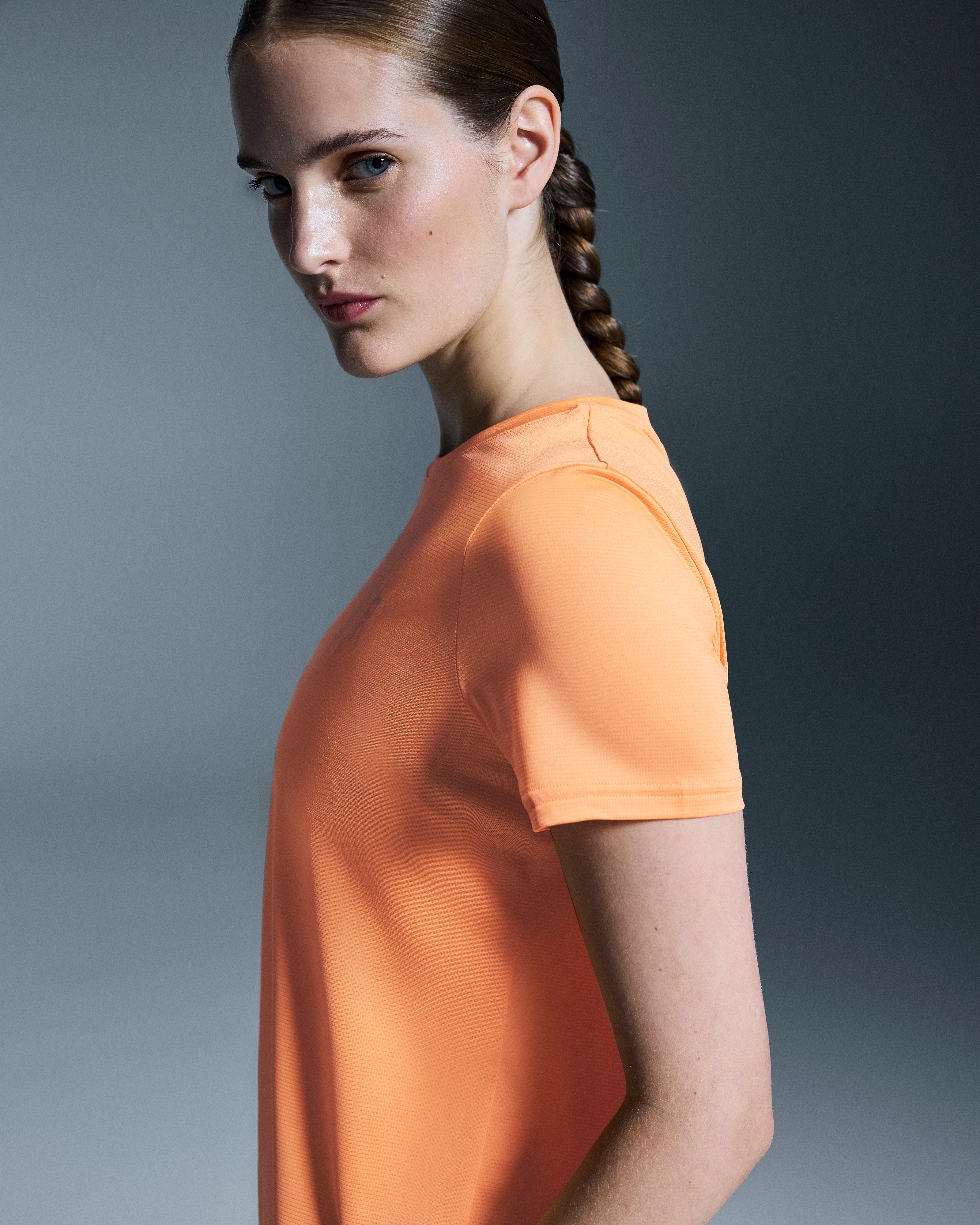 On Core-T Tangerine Femme Hauts et t-shirts