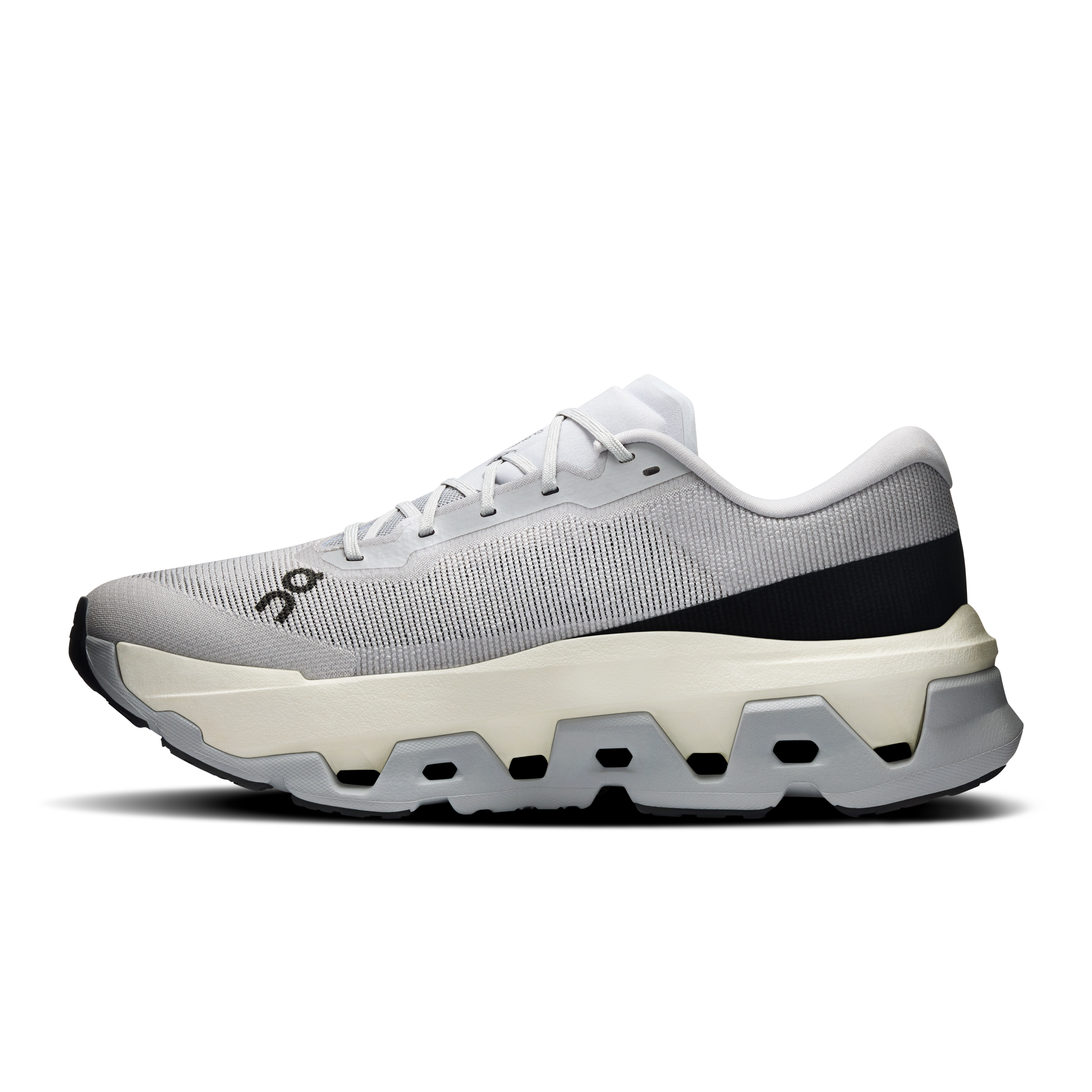 On Cloudmonster 3 Hyper Glacier & Black Homme Running sur route Chaussures