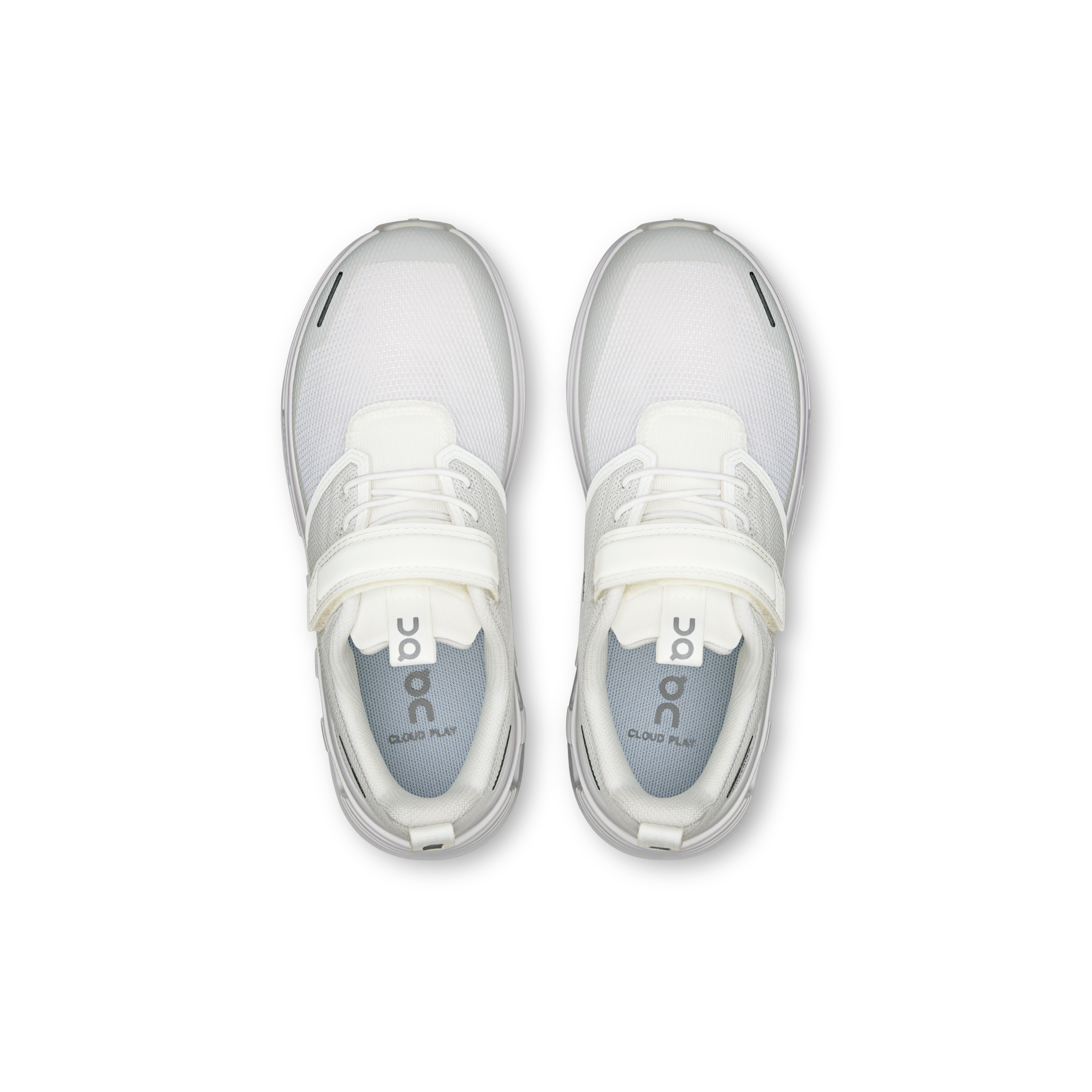On Cloud Play 2 White & White Enfant Active Life Chaussures