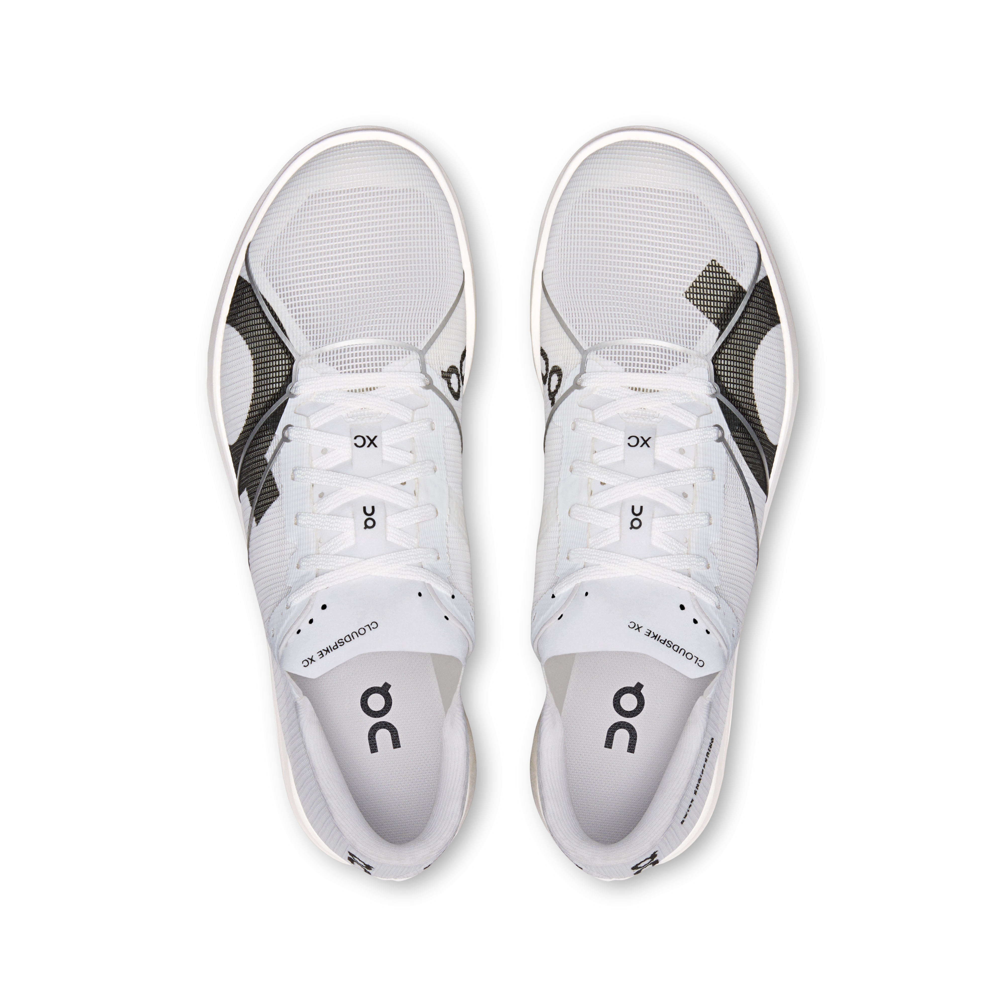 On Cloudspike XC White & White Femme Athlétisme Chaussures