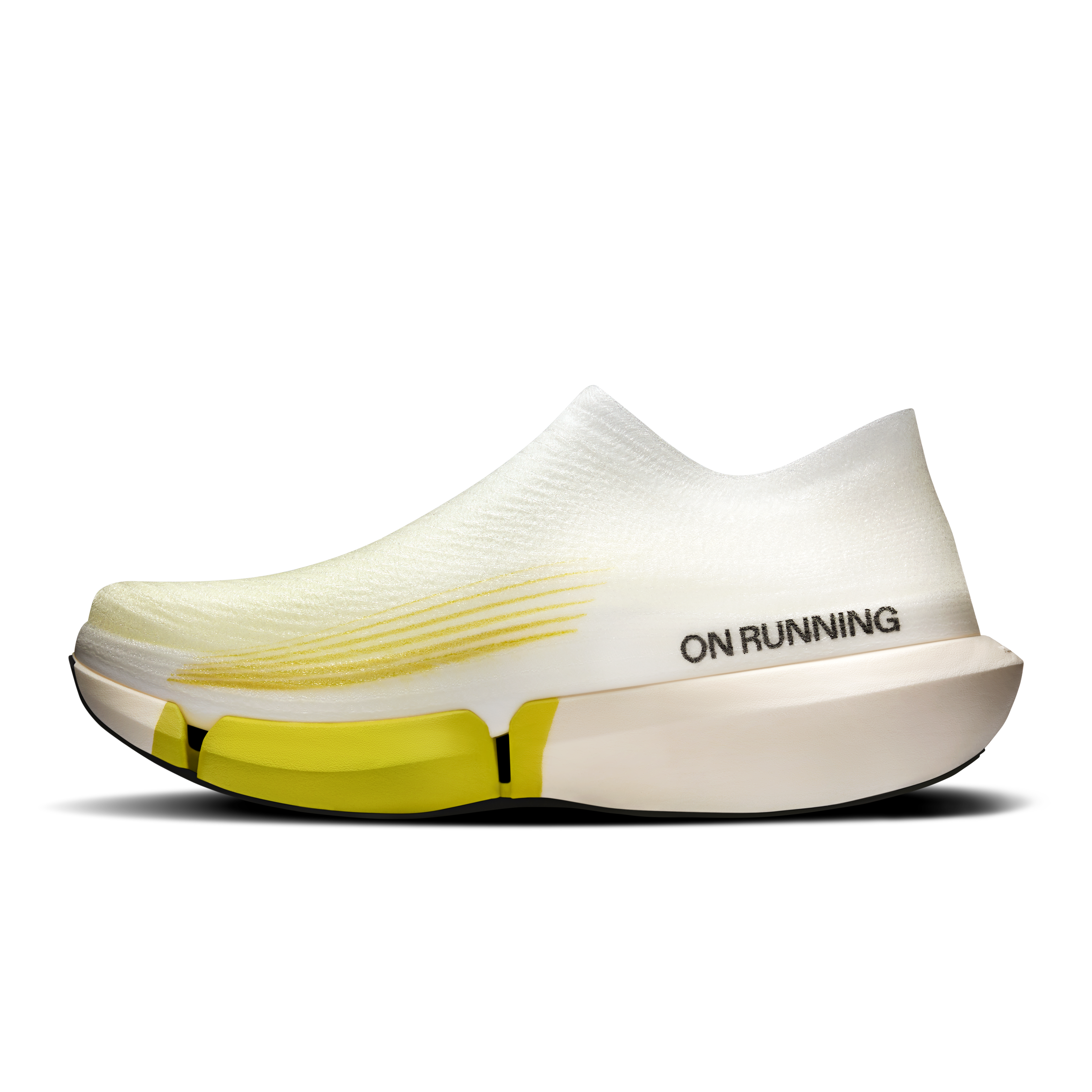 On LightSpray Cloudboom Strike 2 White & Lime Unisexe Running sur route Chaussures