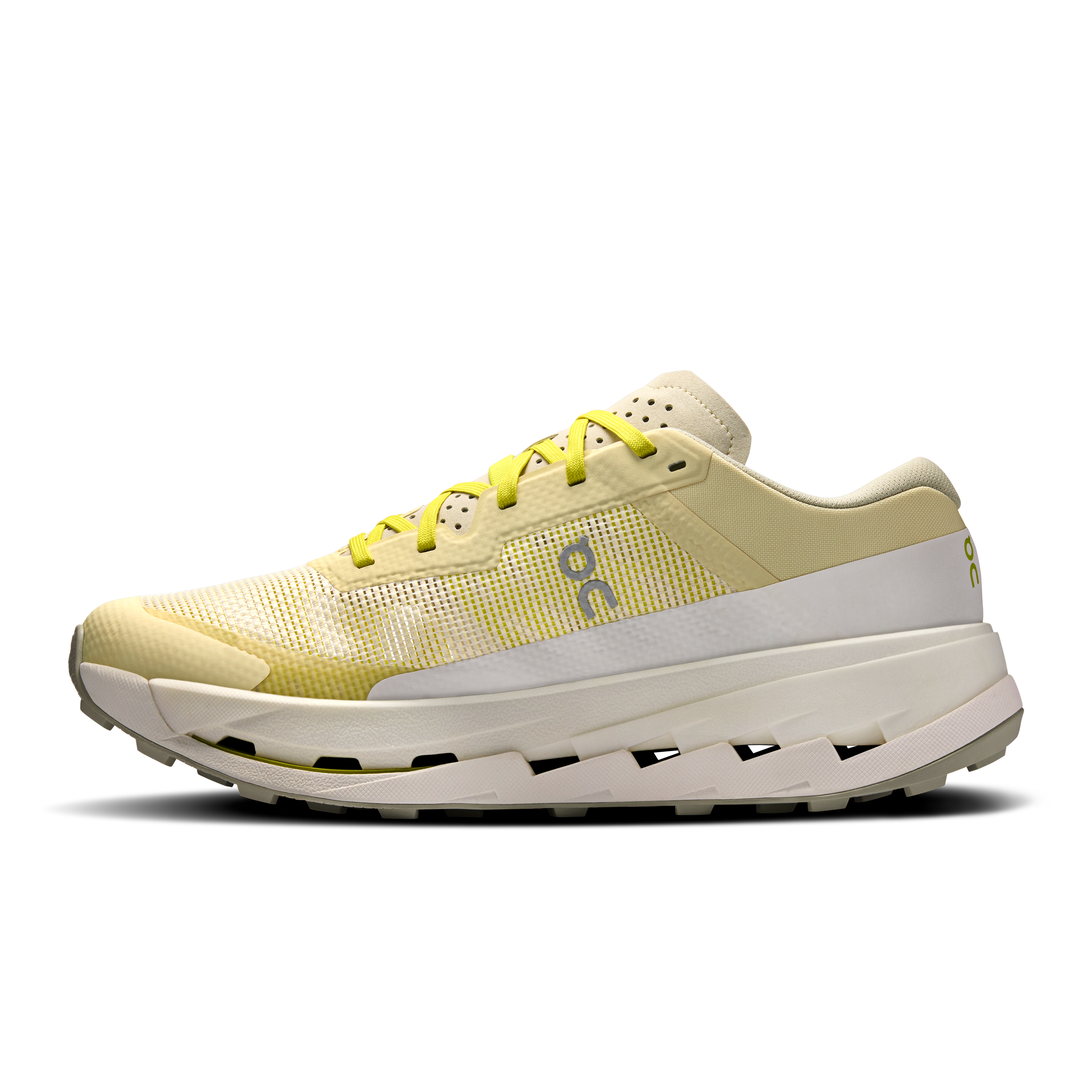 On Cloudultra 3 Pelican & White Homme Running de trail Chaussures
