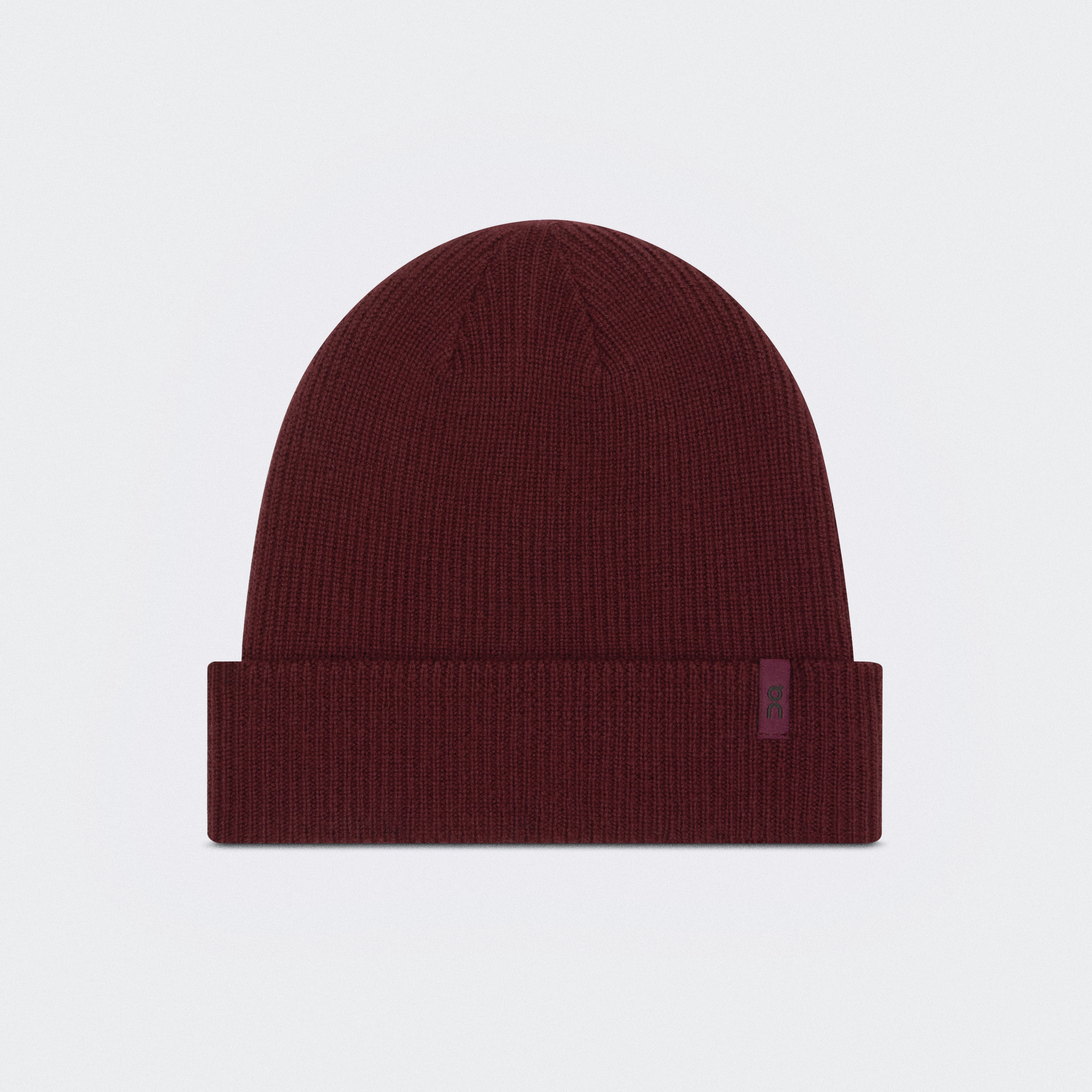 On Merino Beanie Maroon Unisexe – Quotidien, laine mérinos, toucher doux Chapeaux