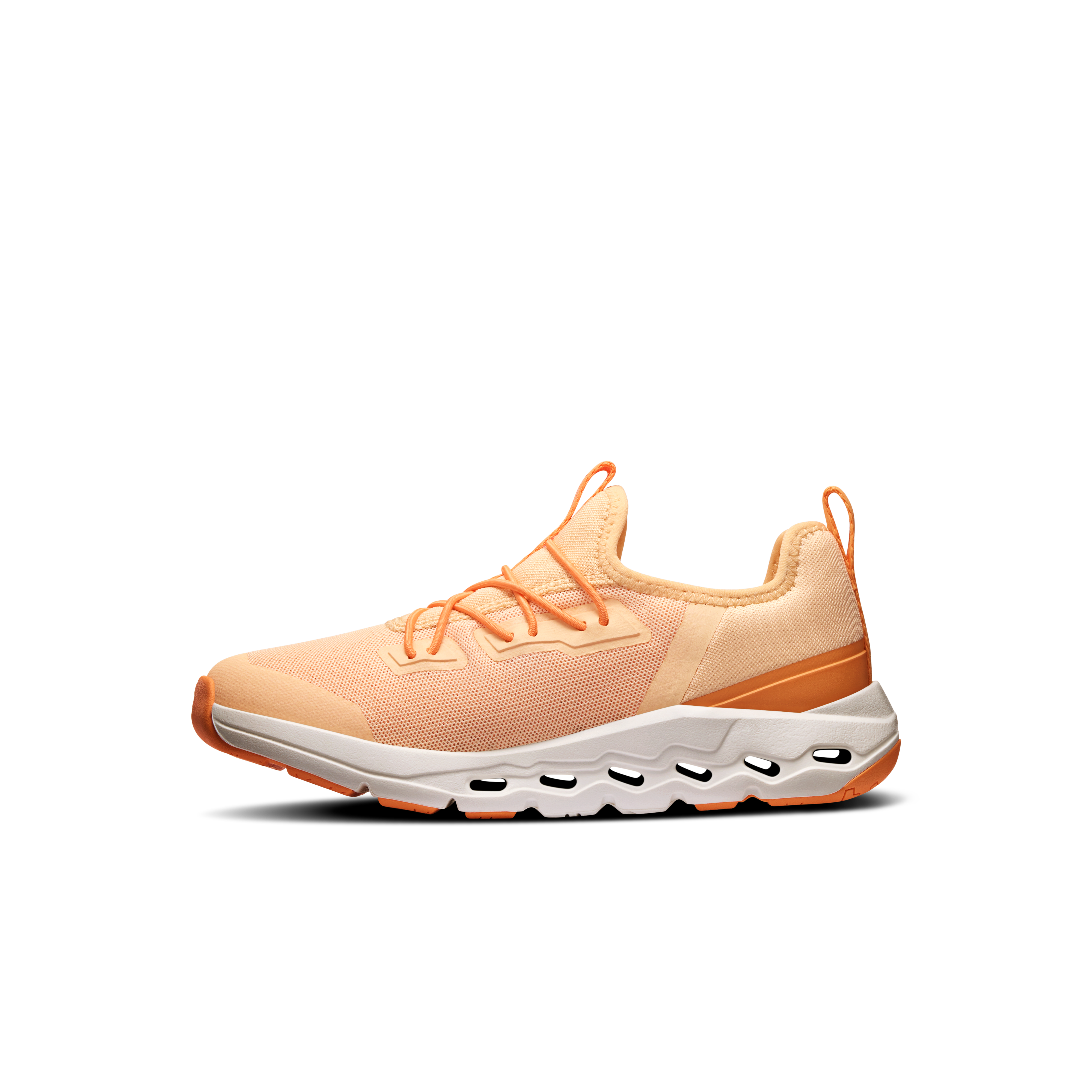 On Cloudleap Tangerine & Blonde Enfant Active Life Chaussures