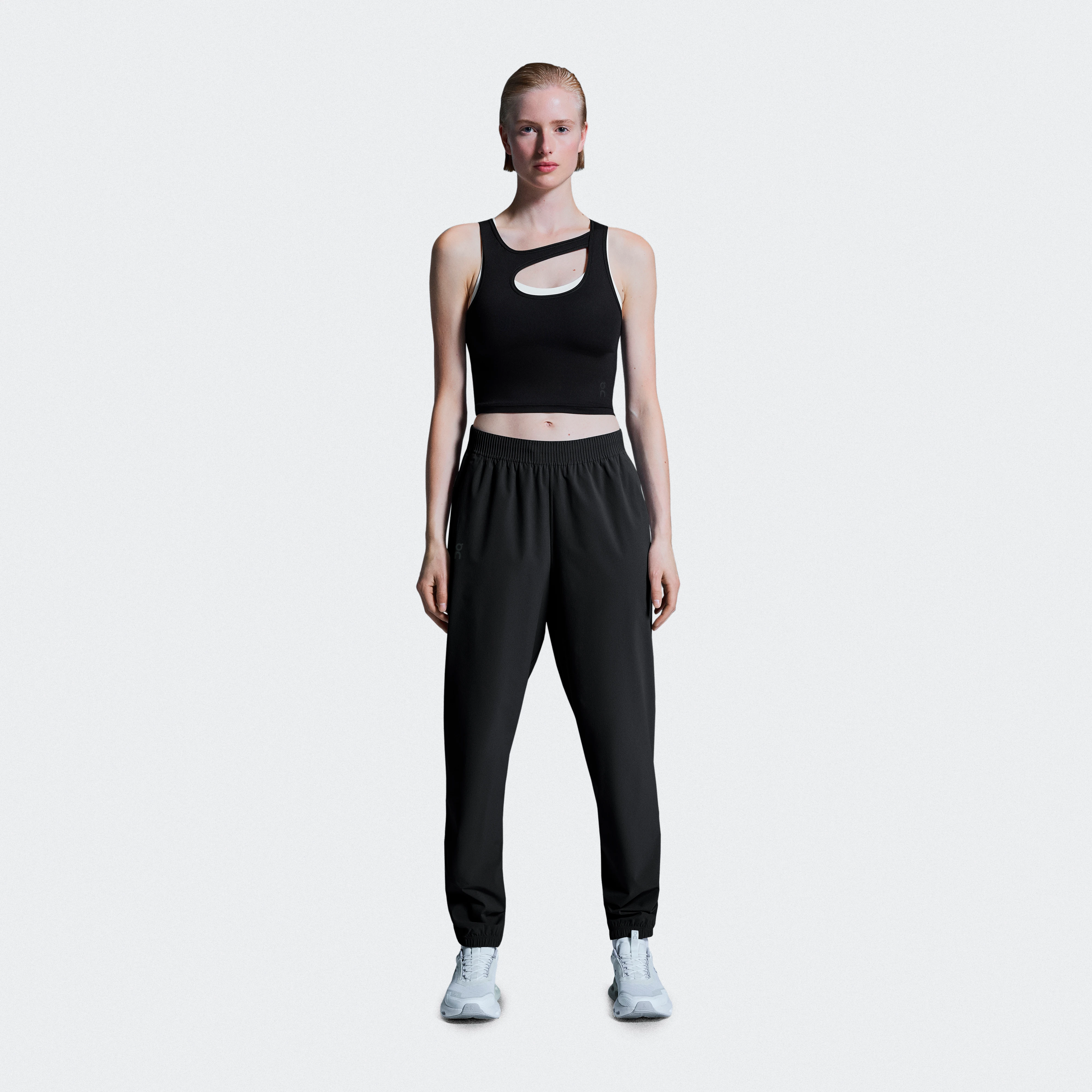 On Focus Pants Black Femme – Entraînement léger, quotidien, détente Pantalons